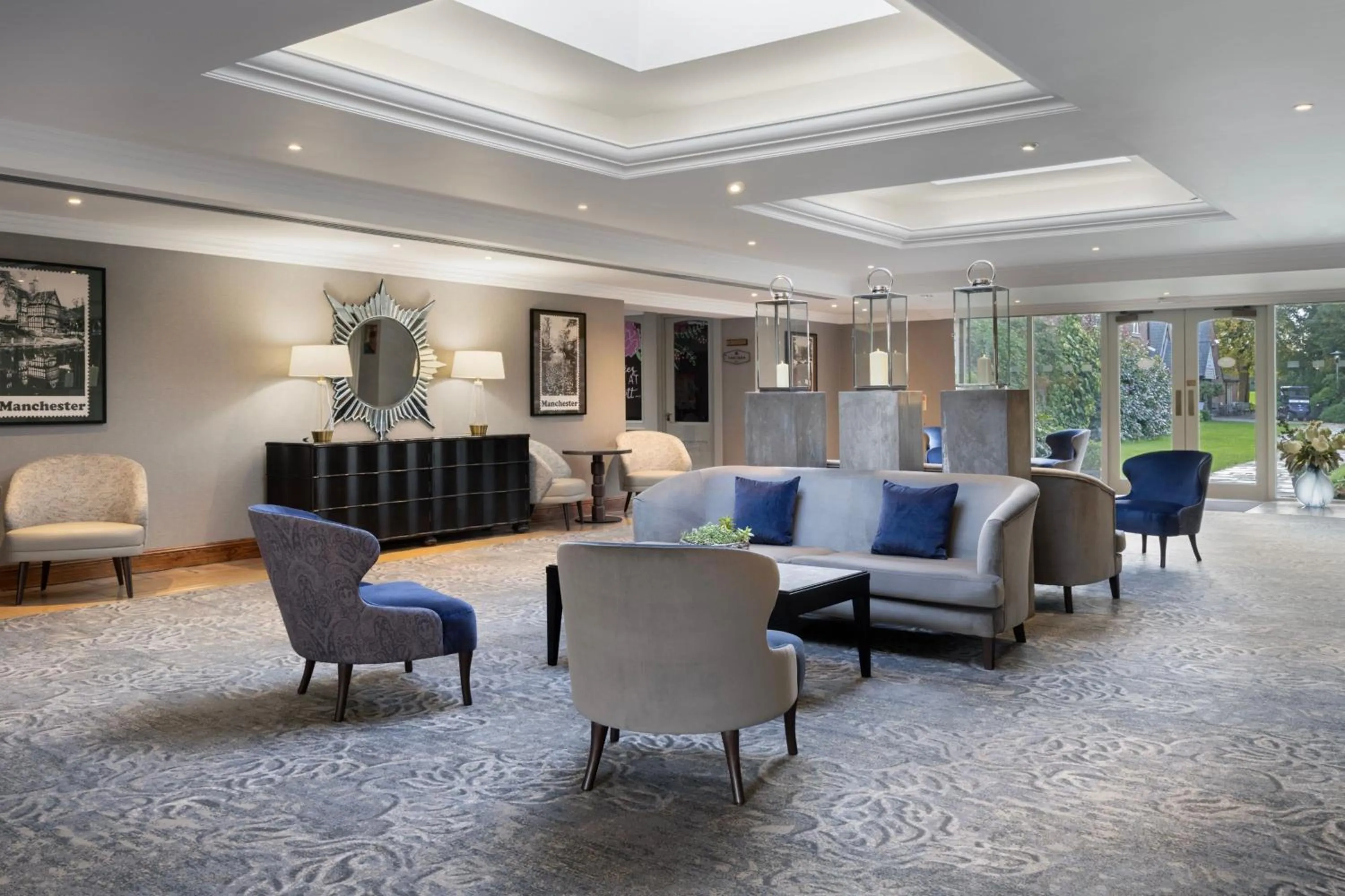 Lobby or reception in Delta Hotels by Marriott Worsley Park Country Club