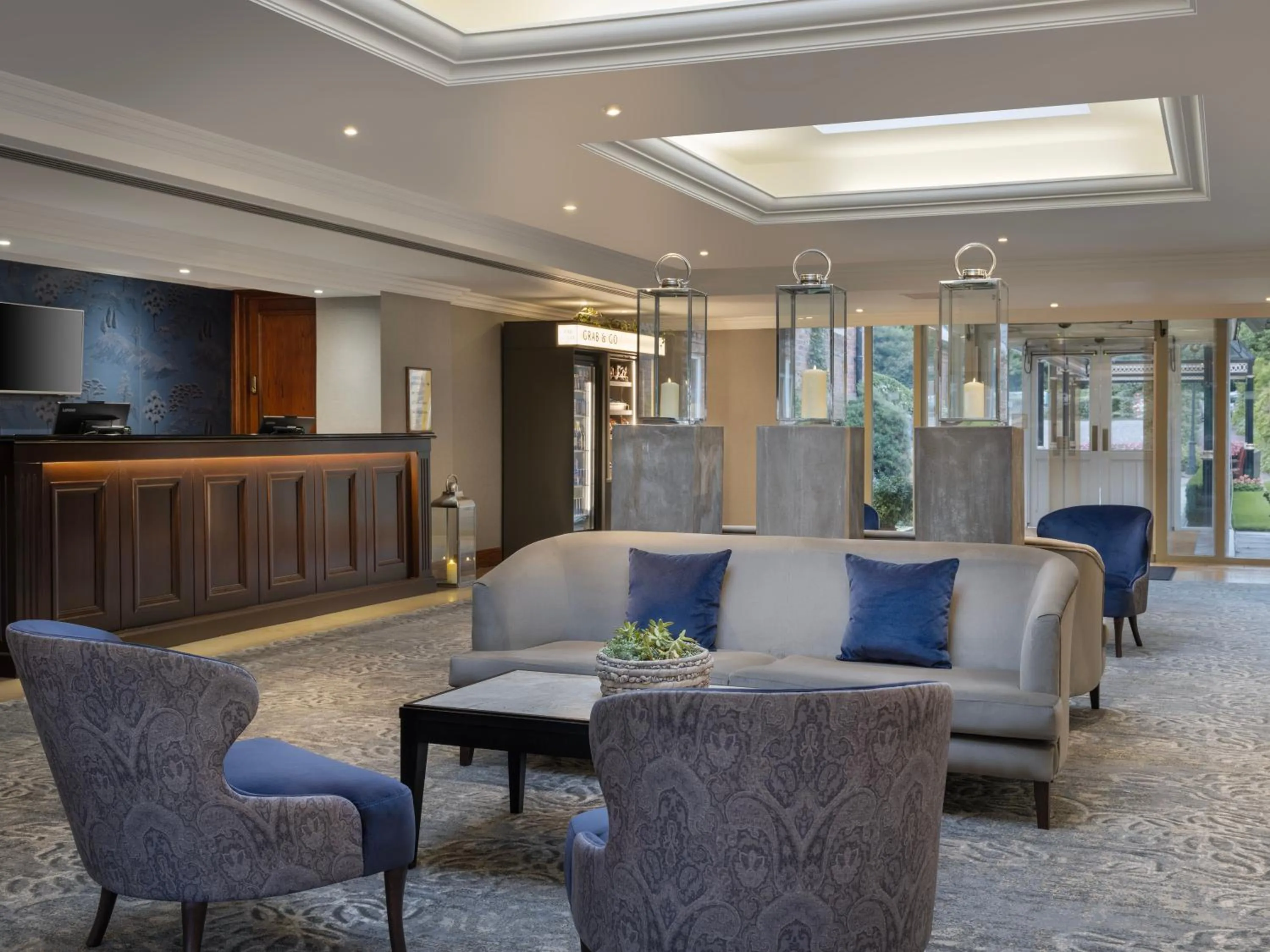 Lobby or reception in Delta Hotels by Marriott Worsley Park Country Club