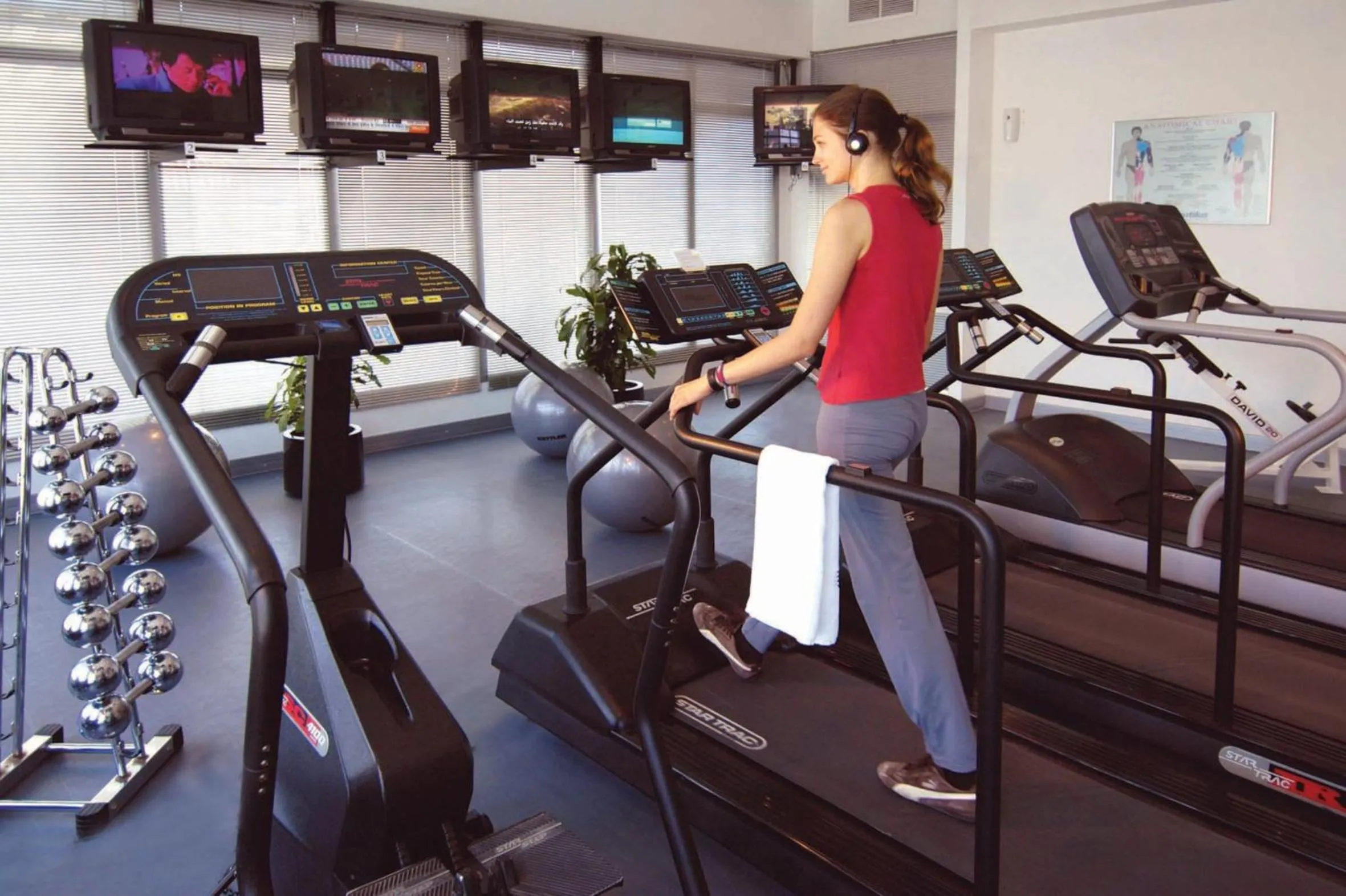 Fitness centre/facilities in Erbil Rotana