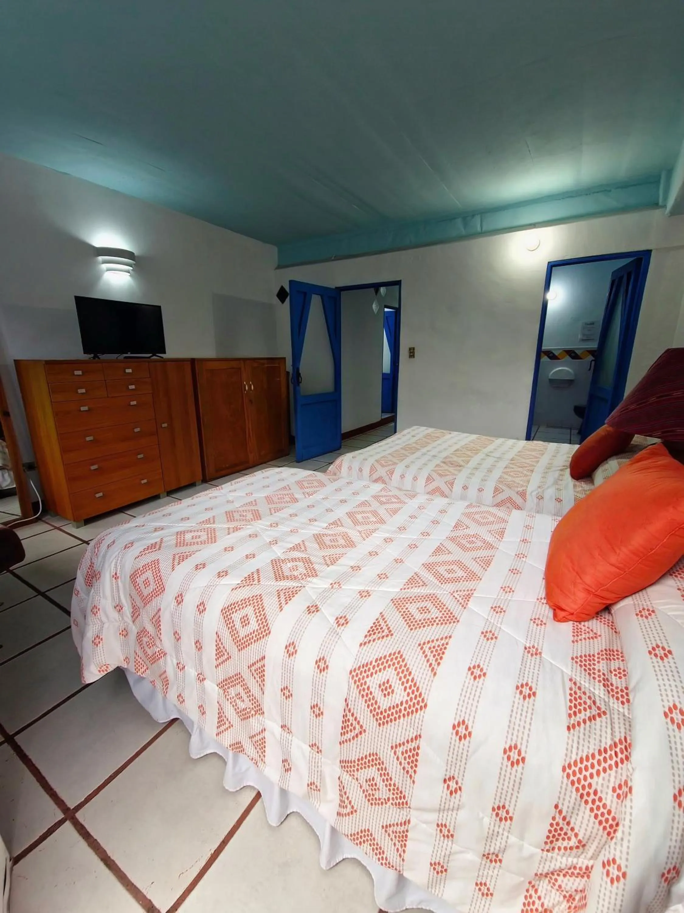 Bed in Eco Suites Uxlabil Guatemala