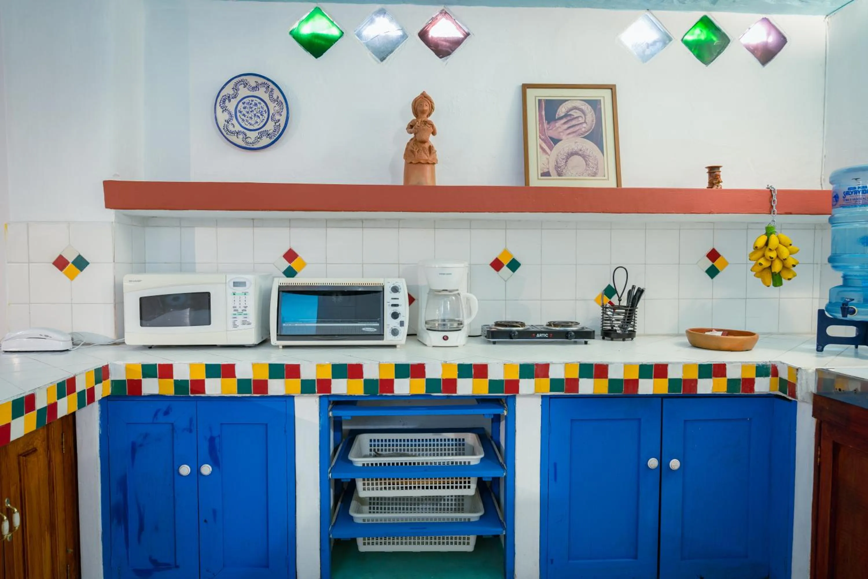 Kitchen or kitchenette in Eco Suites Uxlabil Guatemala