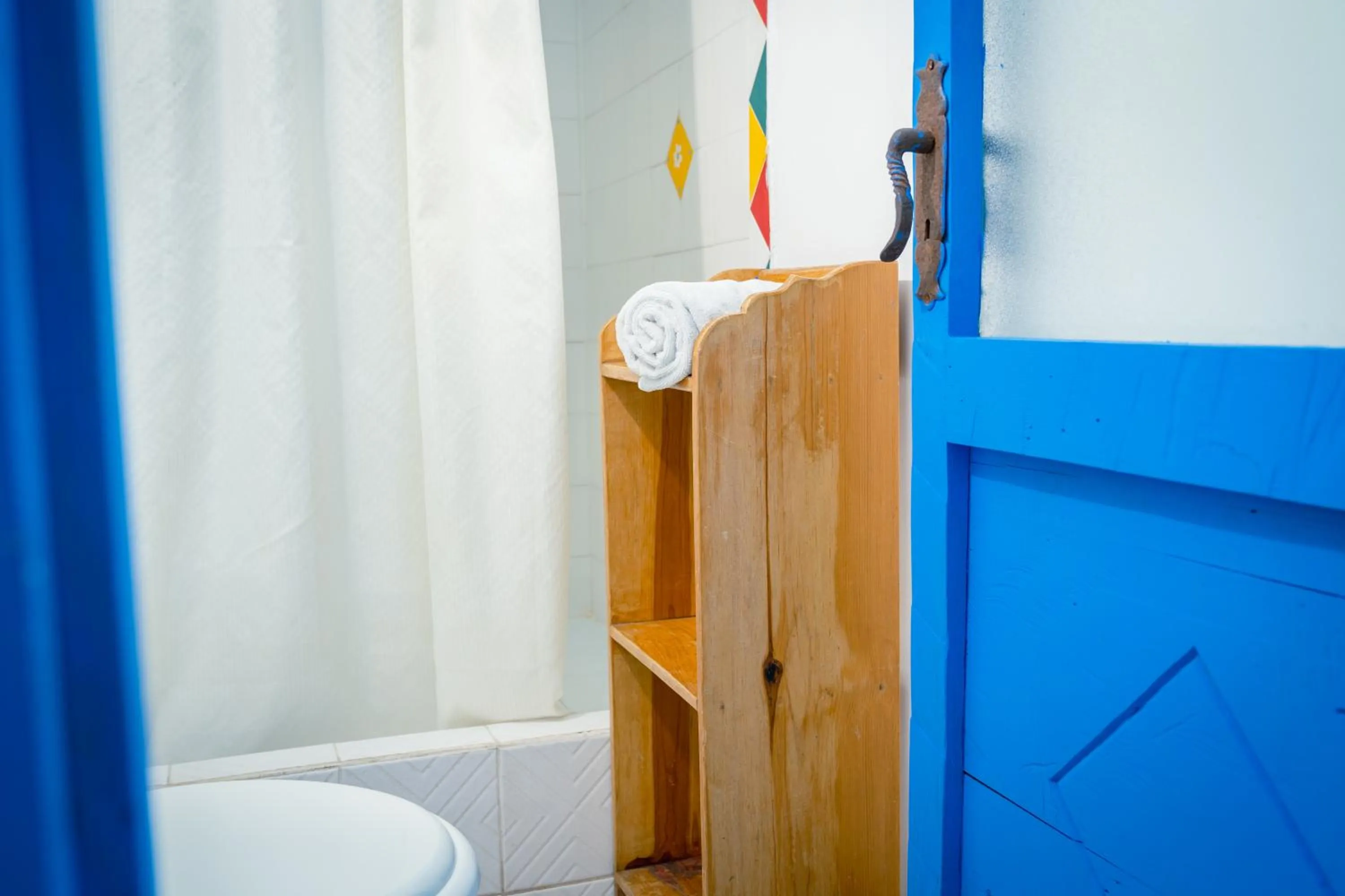 Shower in Eco Suites Uxlabil Guatemala