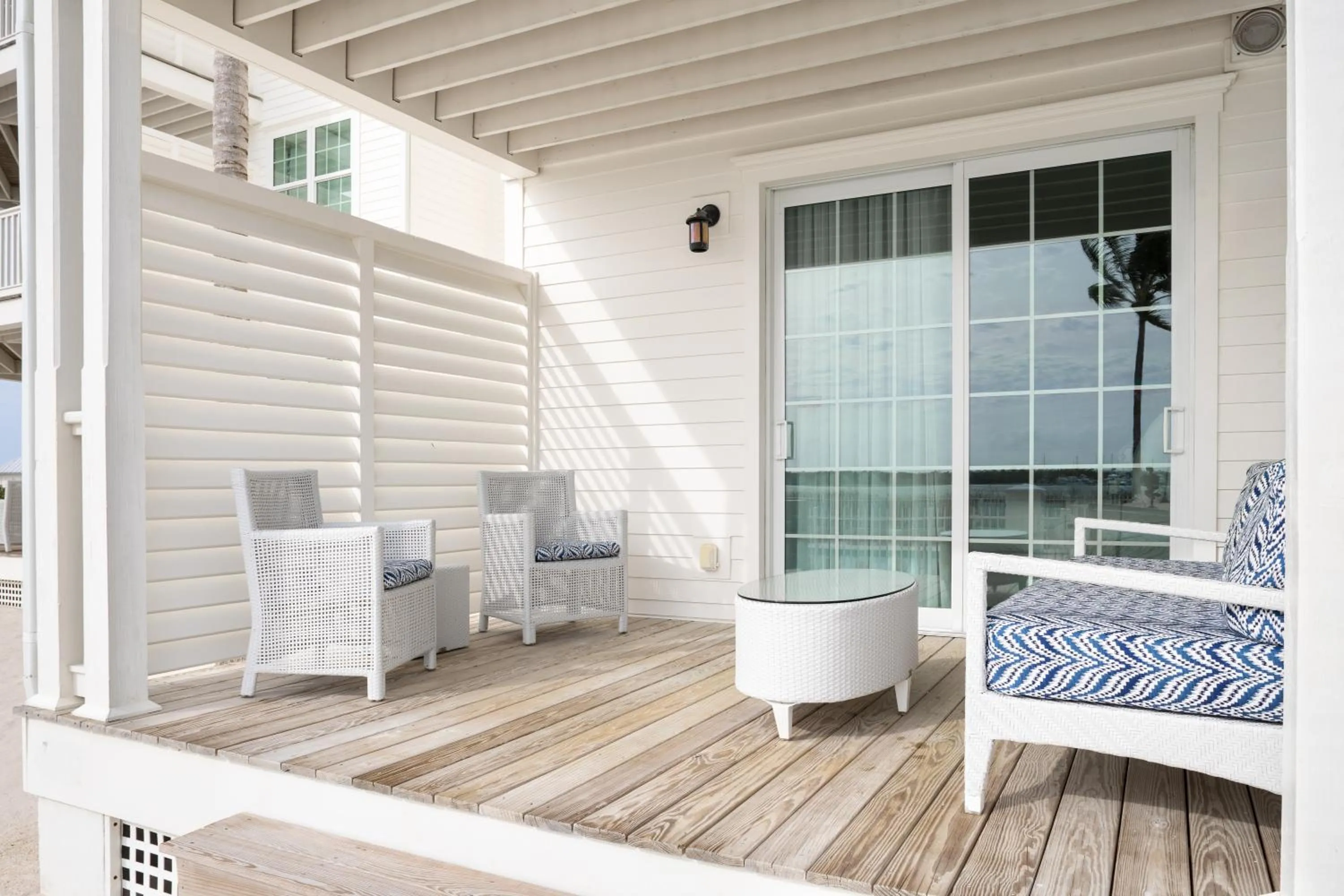 Patio in Isla Bella Beach Resort & Spa - Florida Keys