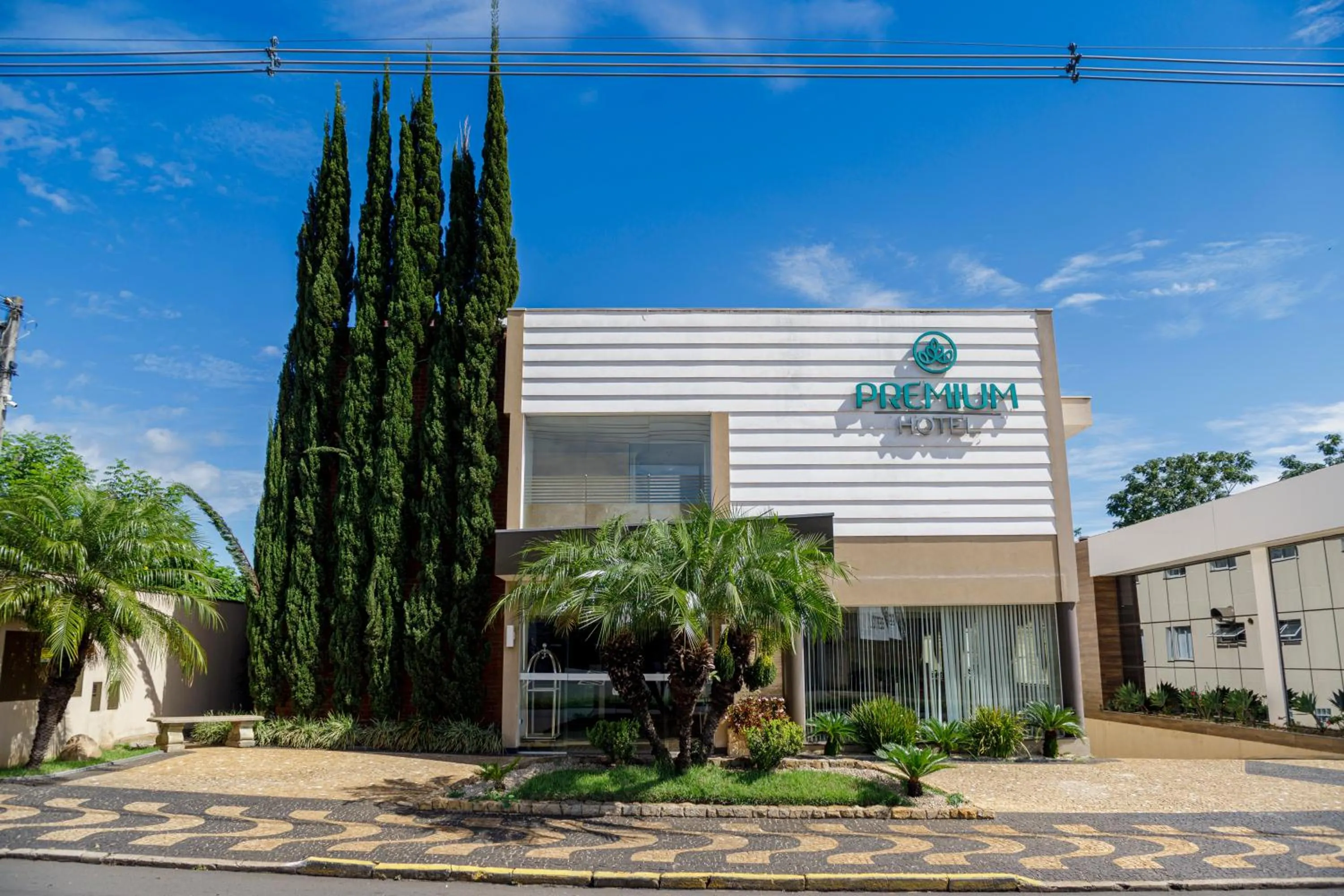 Property building in Hotel Premium Pirassununga