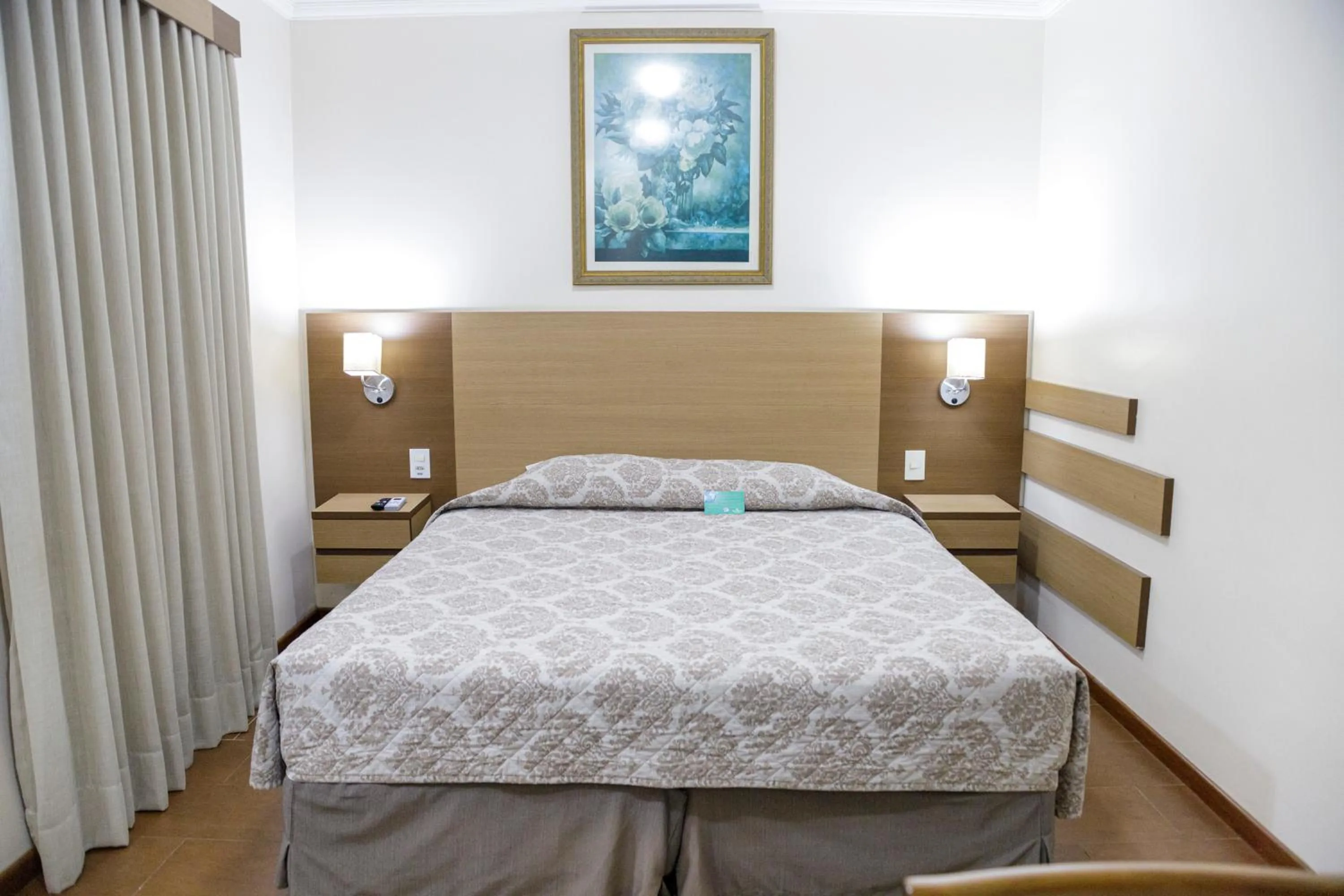 Bed in Hotel Premium Pirassununga