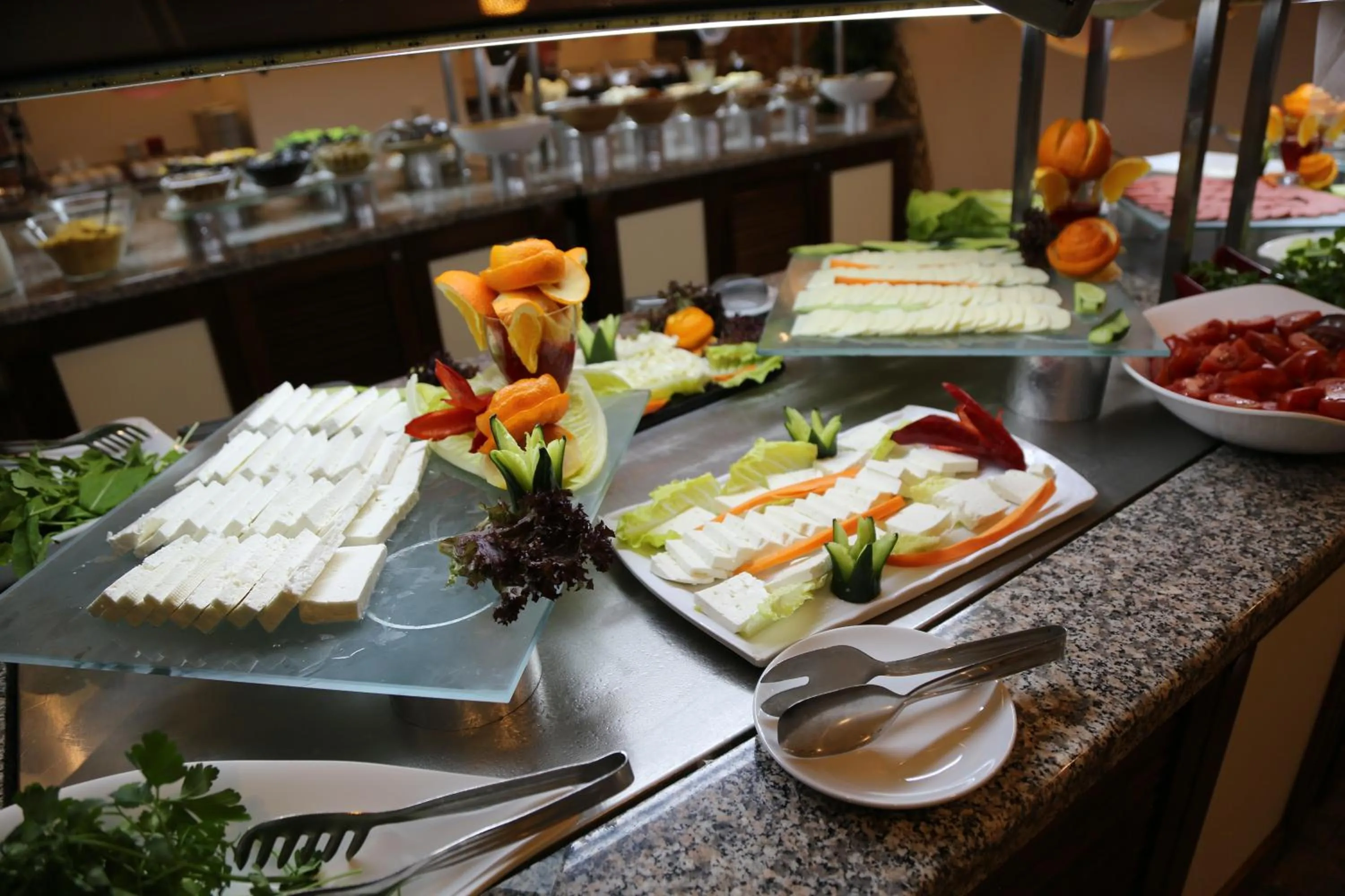 Buffet breakfast in Grand Terme Hotel