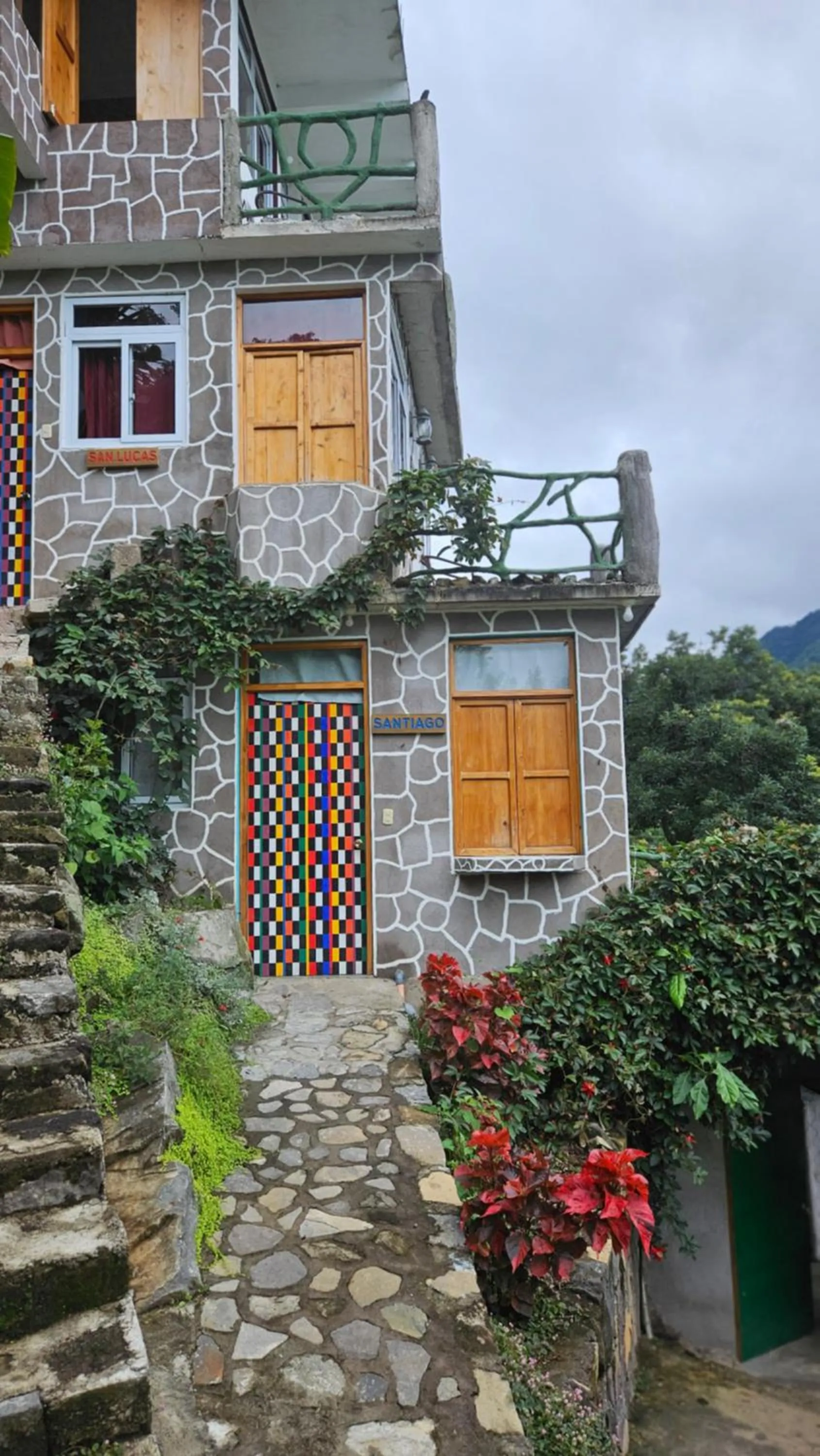 Property building in Eco Hotel Uxlabil Atitlan