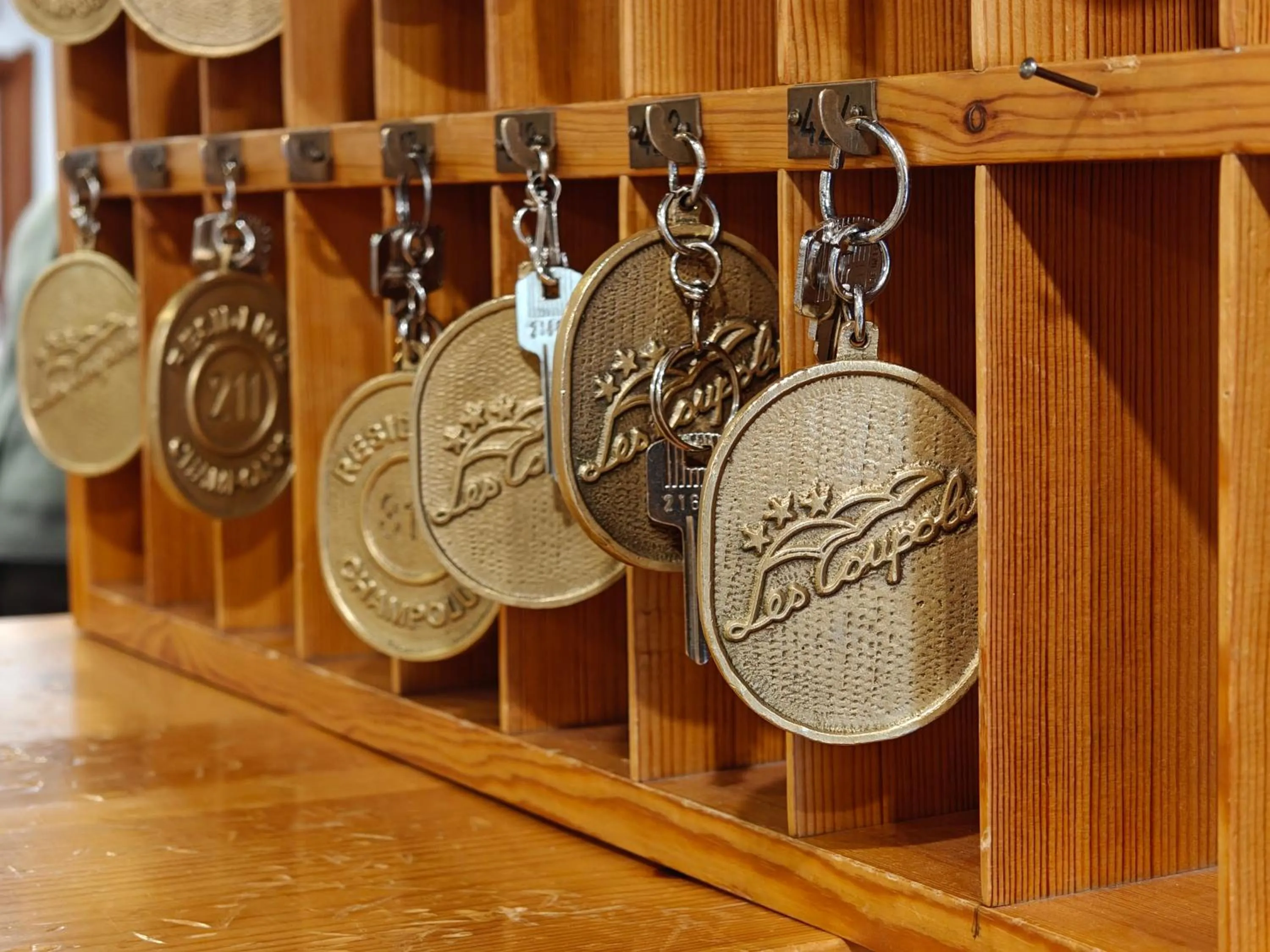 Lobby or reception in Residence Les Coupoles