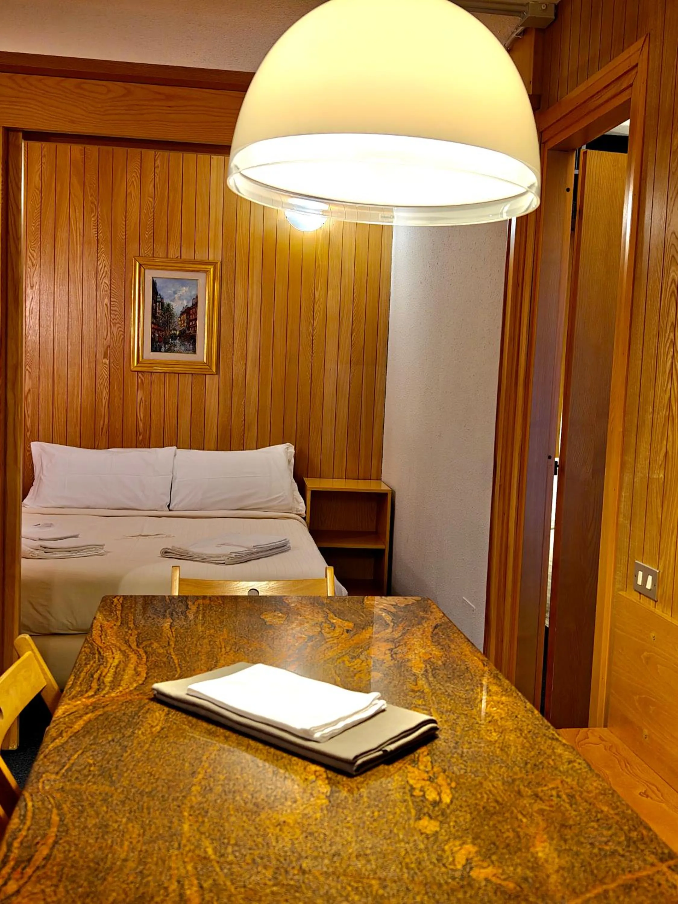 Bedroom, Bed in Residence Les Coupoles