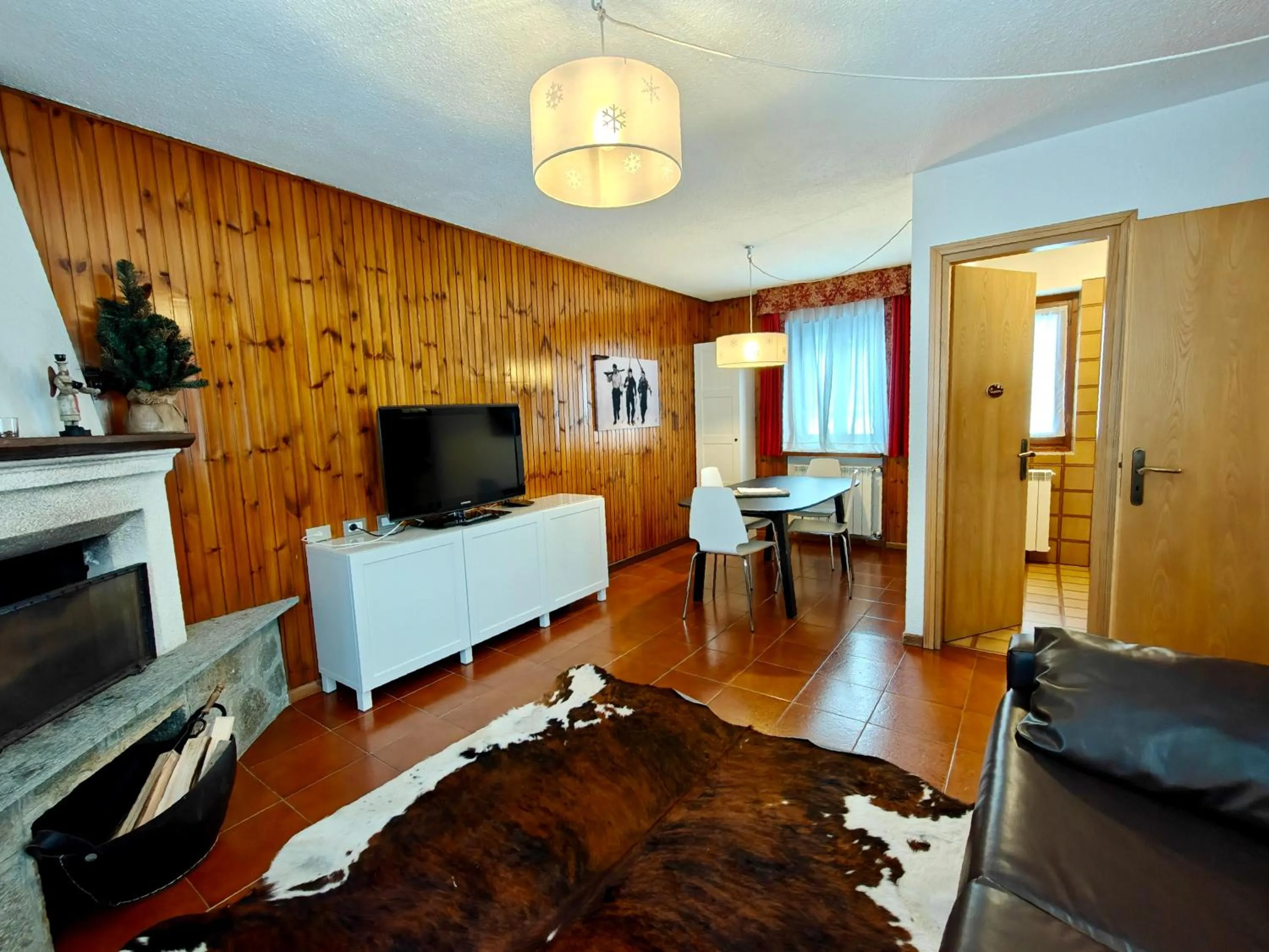 Living room in Residence Les Coupoles