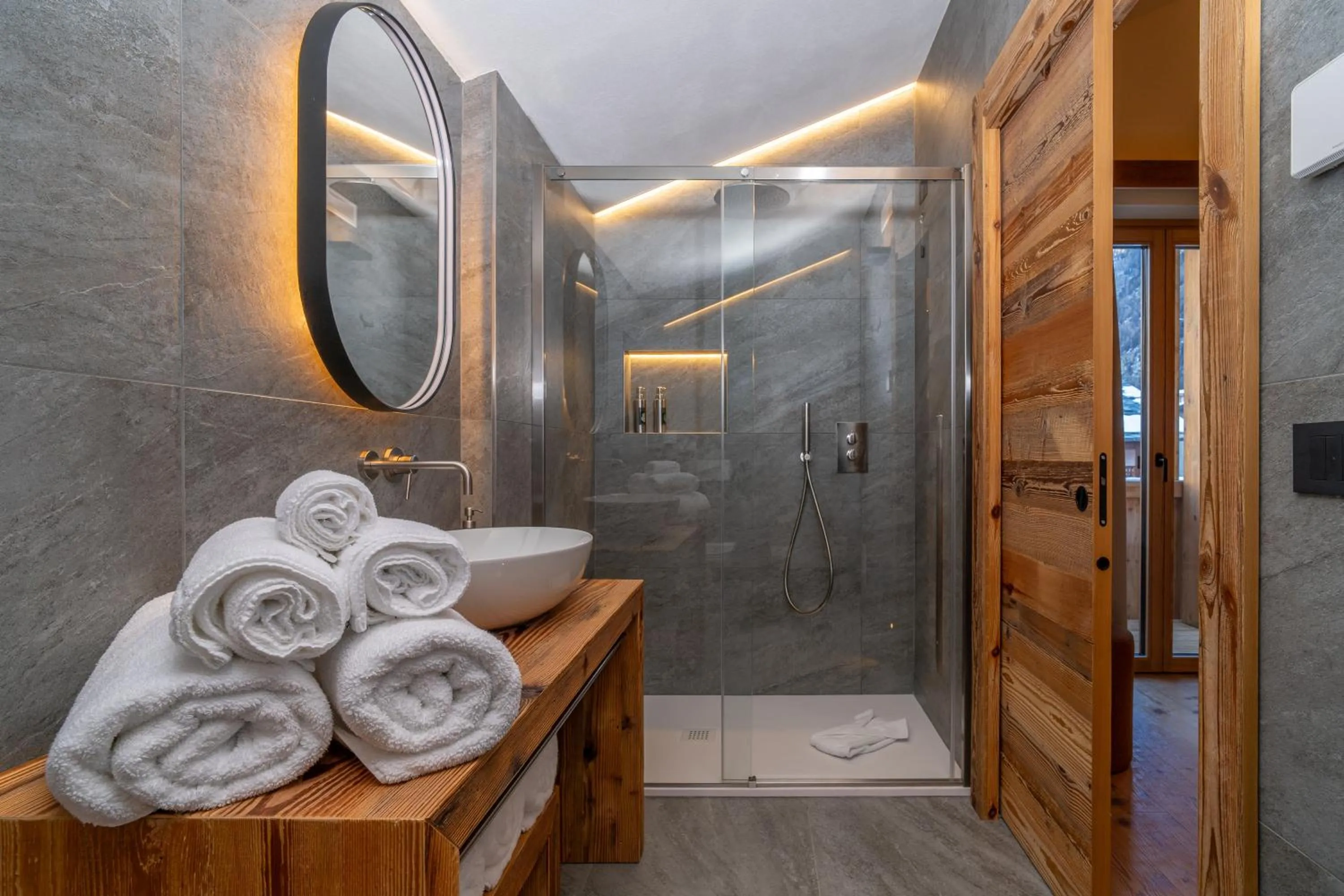 Bathroom in Residence Les Coupoles