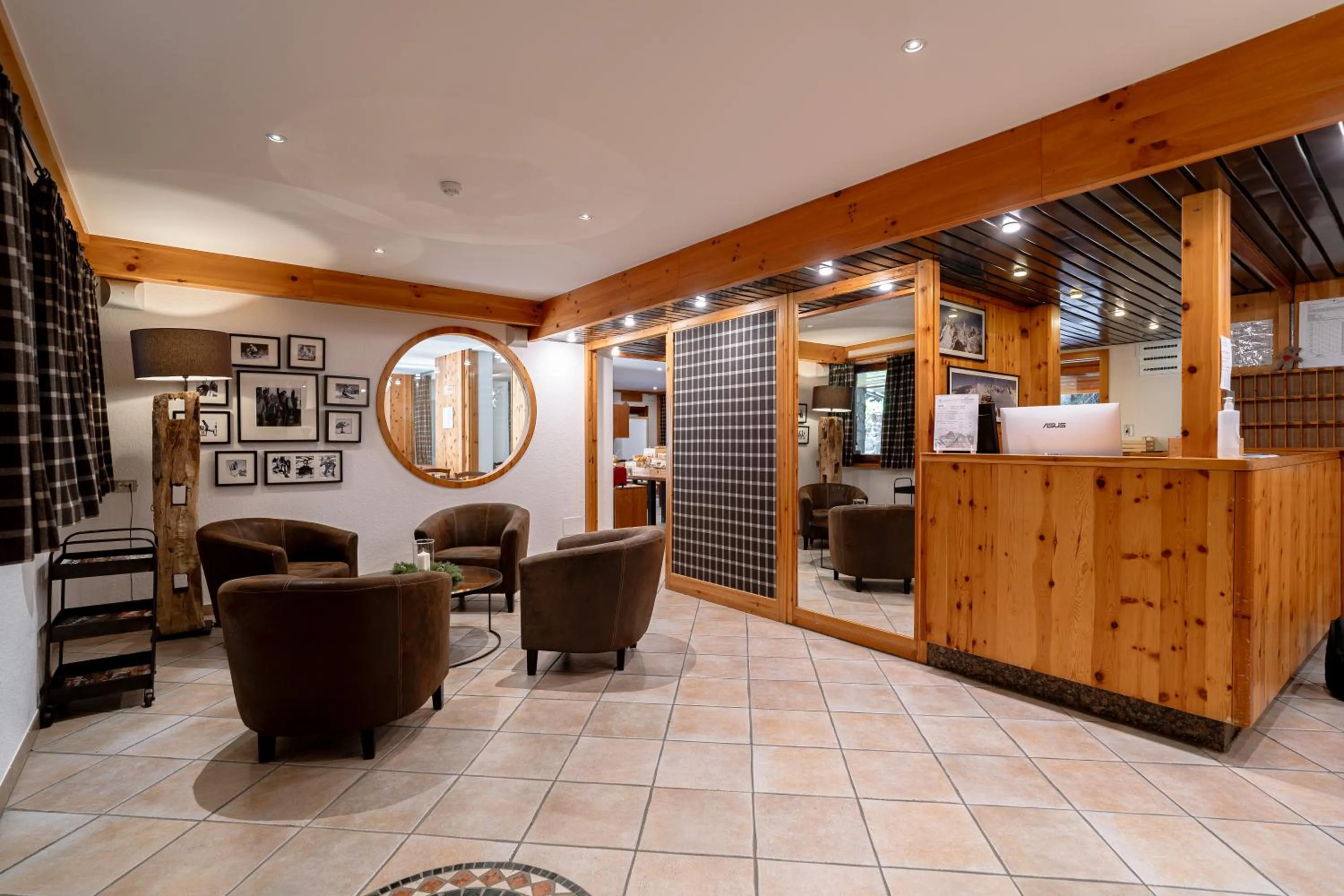 Lobby or reception in Residence Les Coupoles