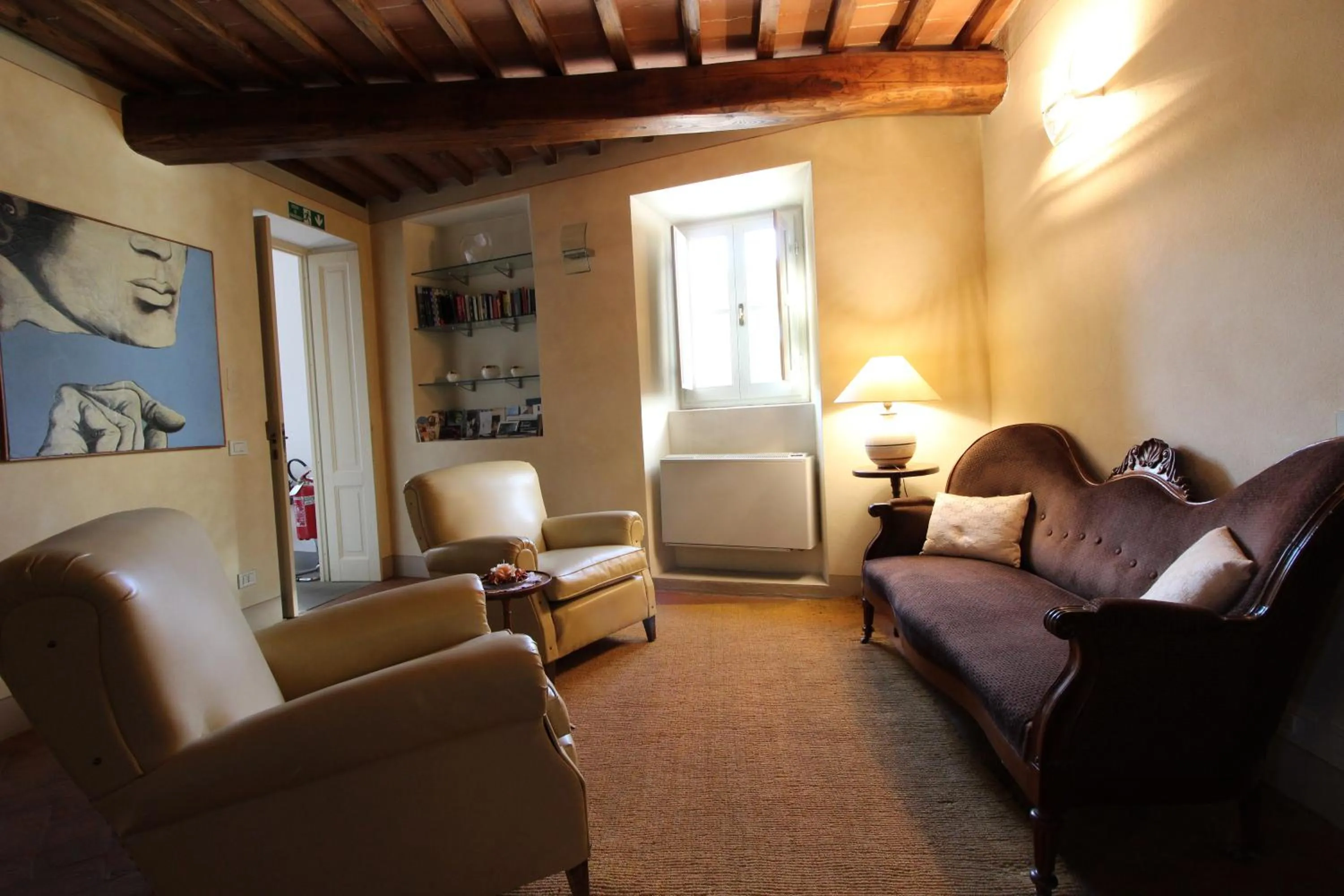 Lobby or reception in B&B Art