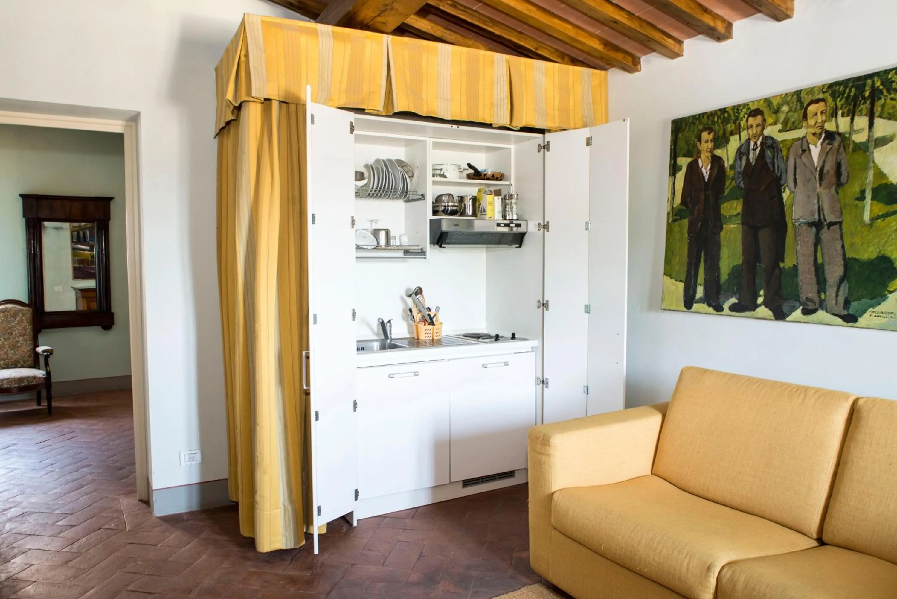 Kitchen or kitchenette in B&B Art