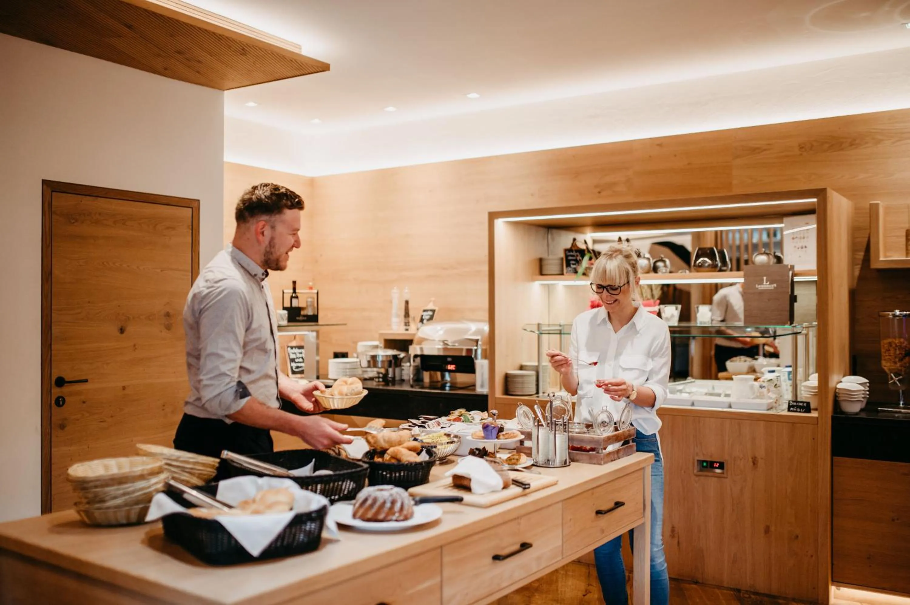 Buffet breakfast in Landhotel Laudersbach