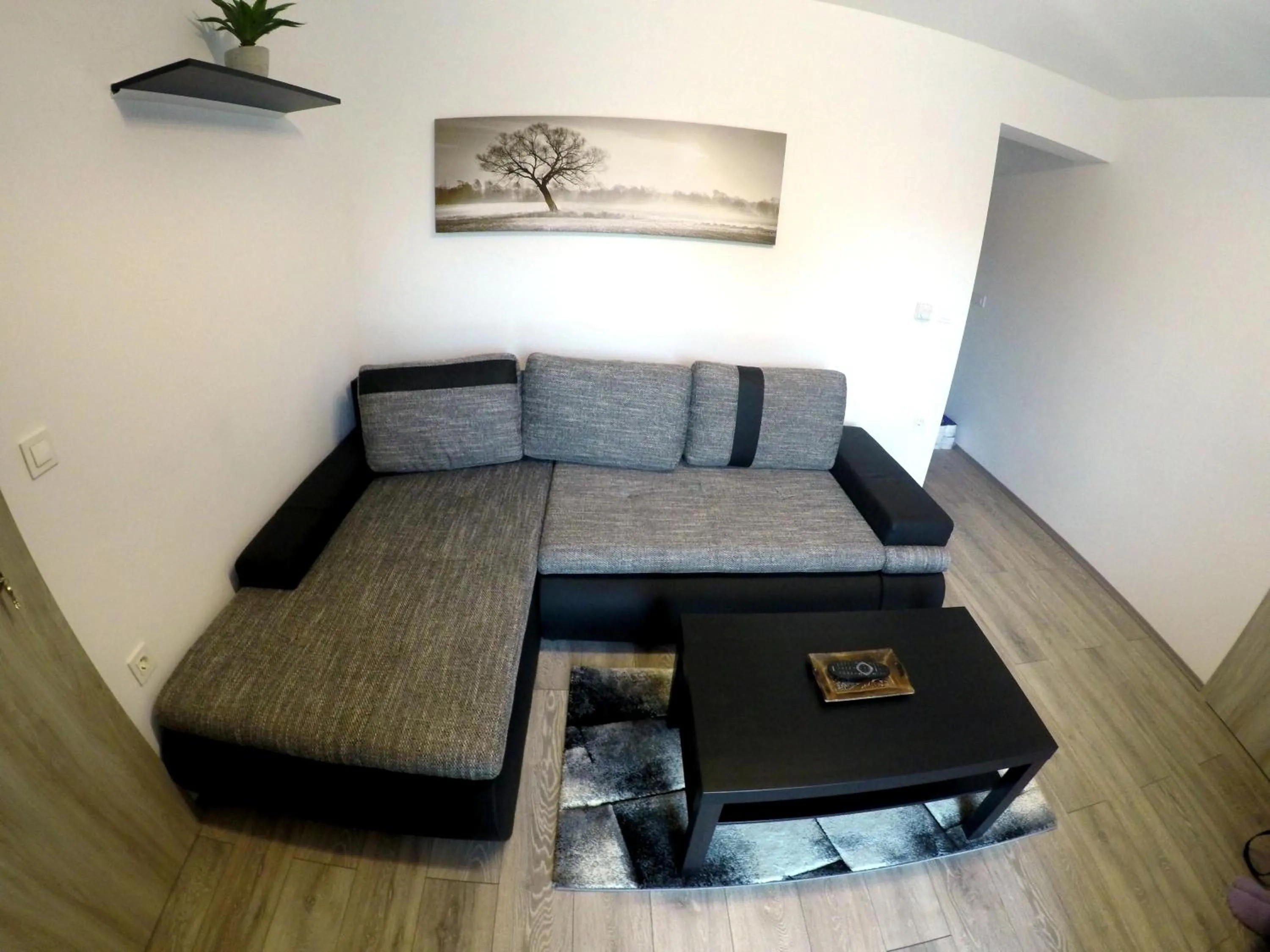 Living room in The Jungle Apartments and Rooms (Vila Džungla)