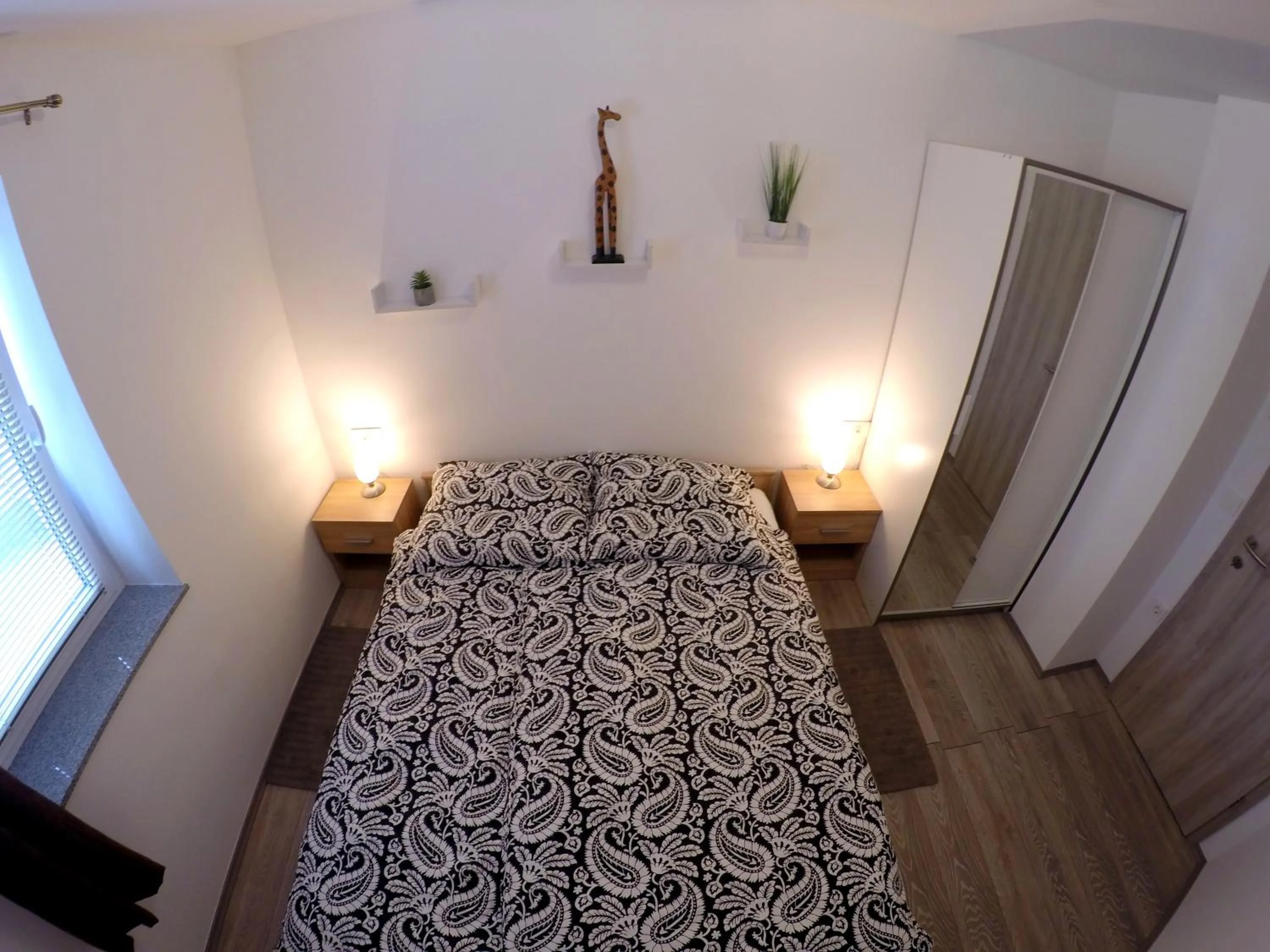 Bedroom, Bed in The Jungle Apartments and Rooms (Vila Džungla)