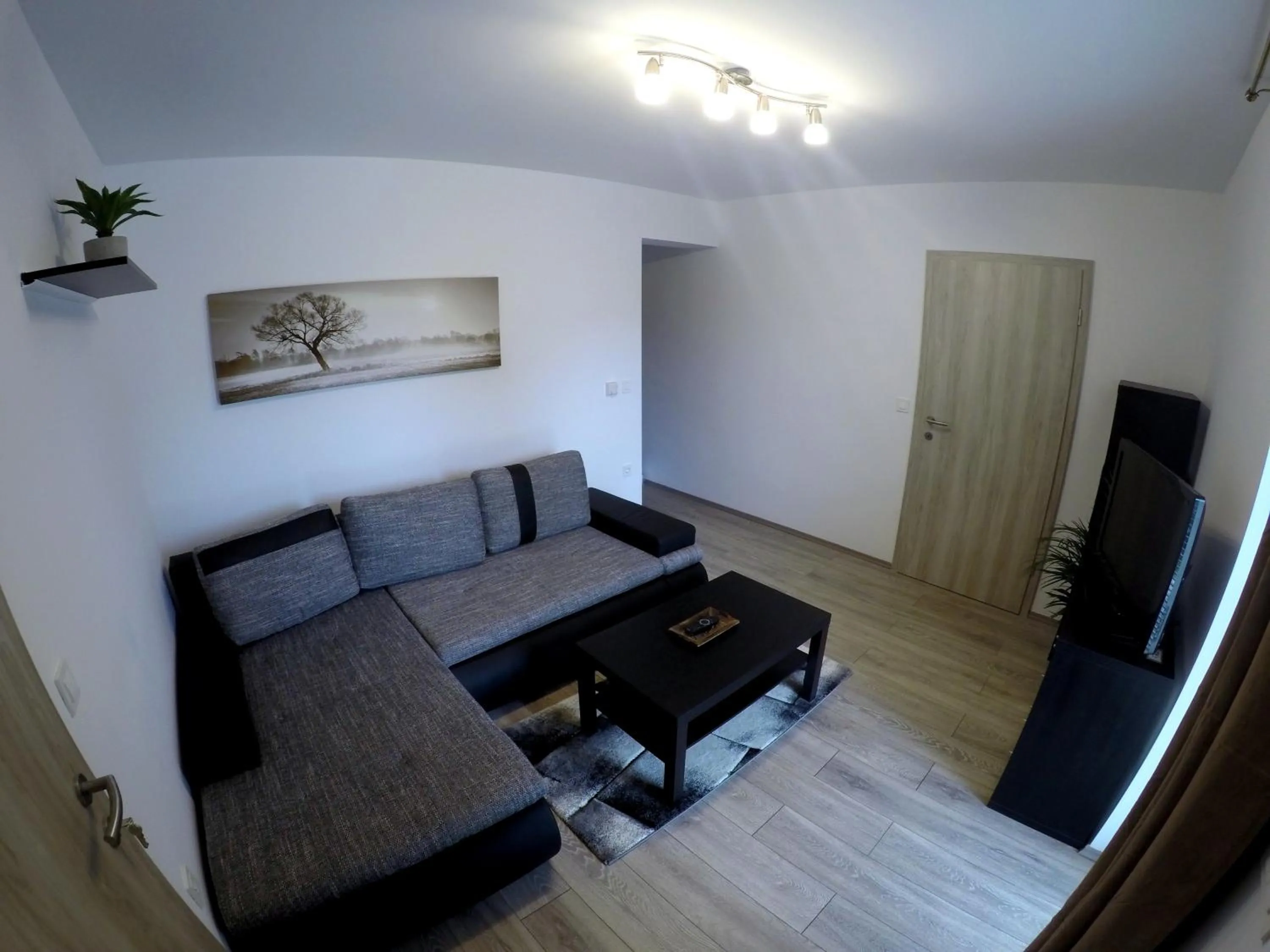 Living room in The Jungle Apartments and Rooms (Vila Džungla)
