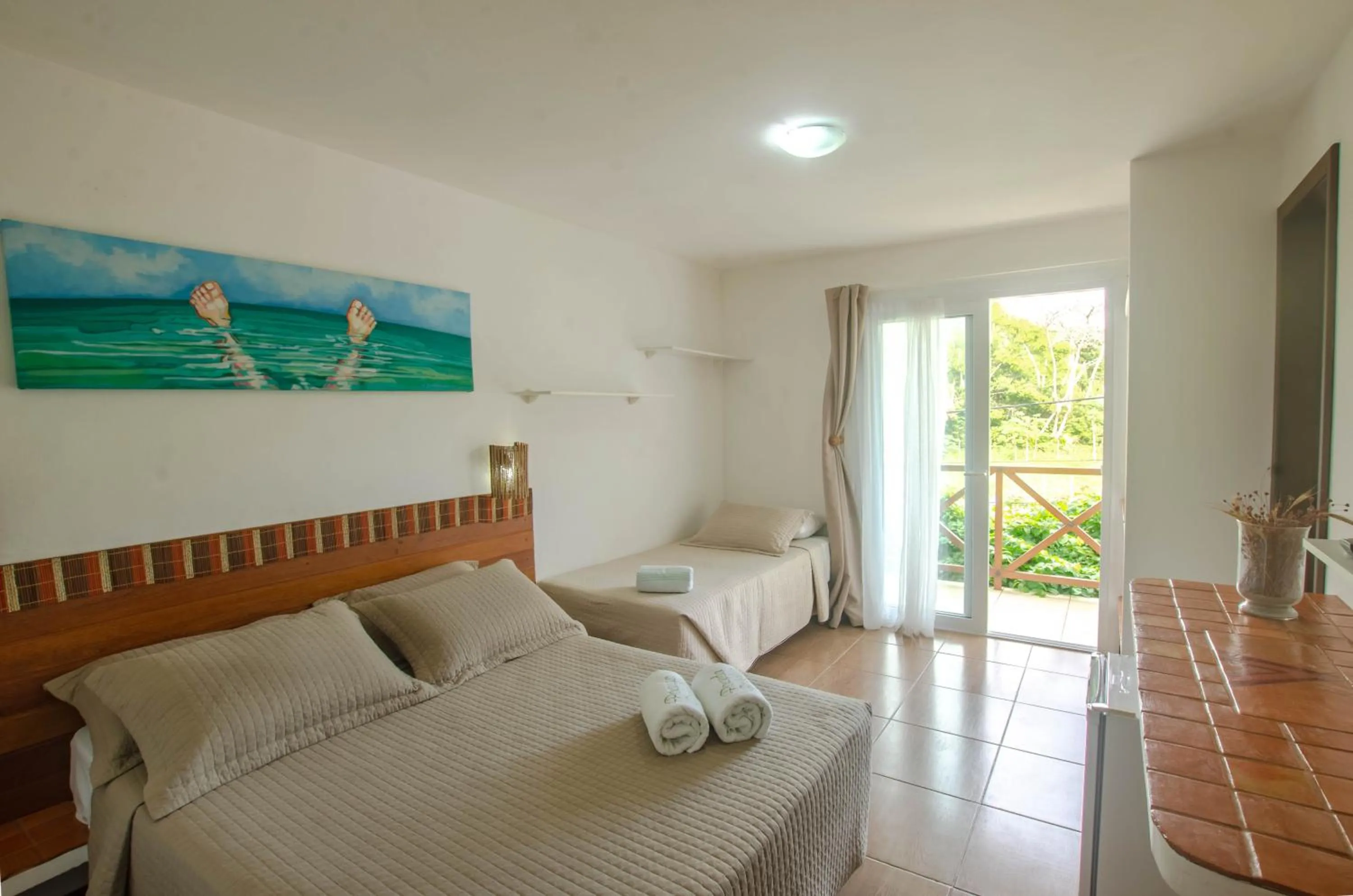 Photo of the whole room in Pousada Borboleta