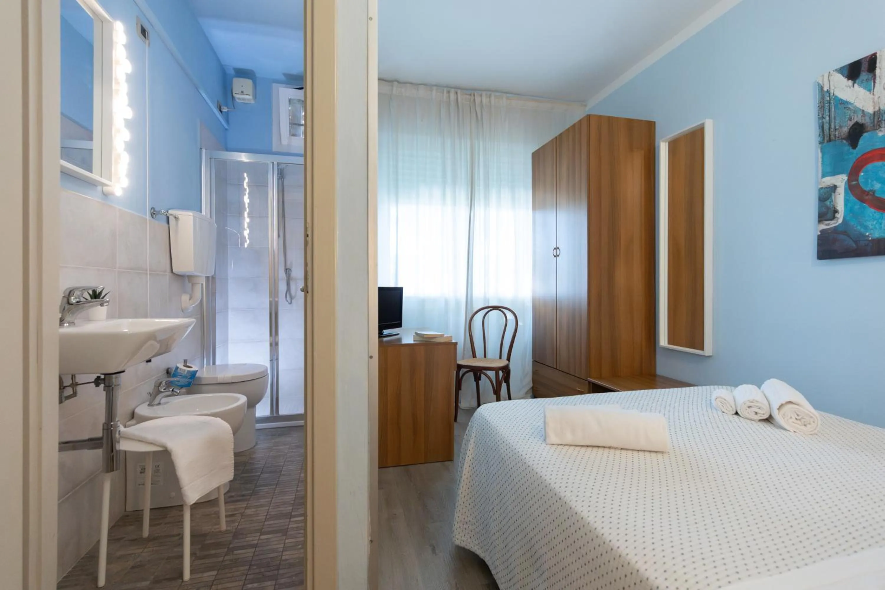 Bed in Hotel Massimo