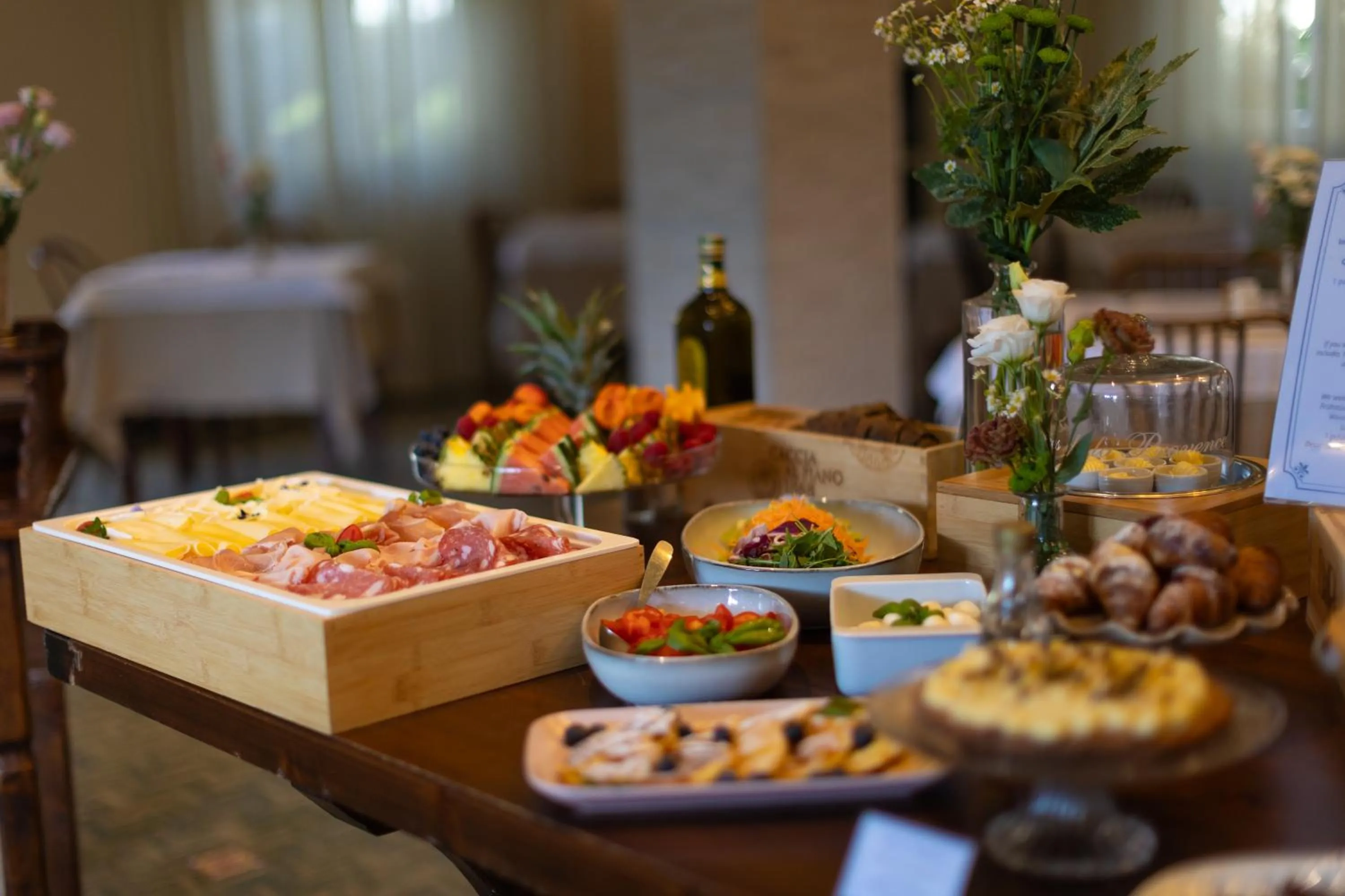 Food and drinks in Hotel Massimo