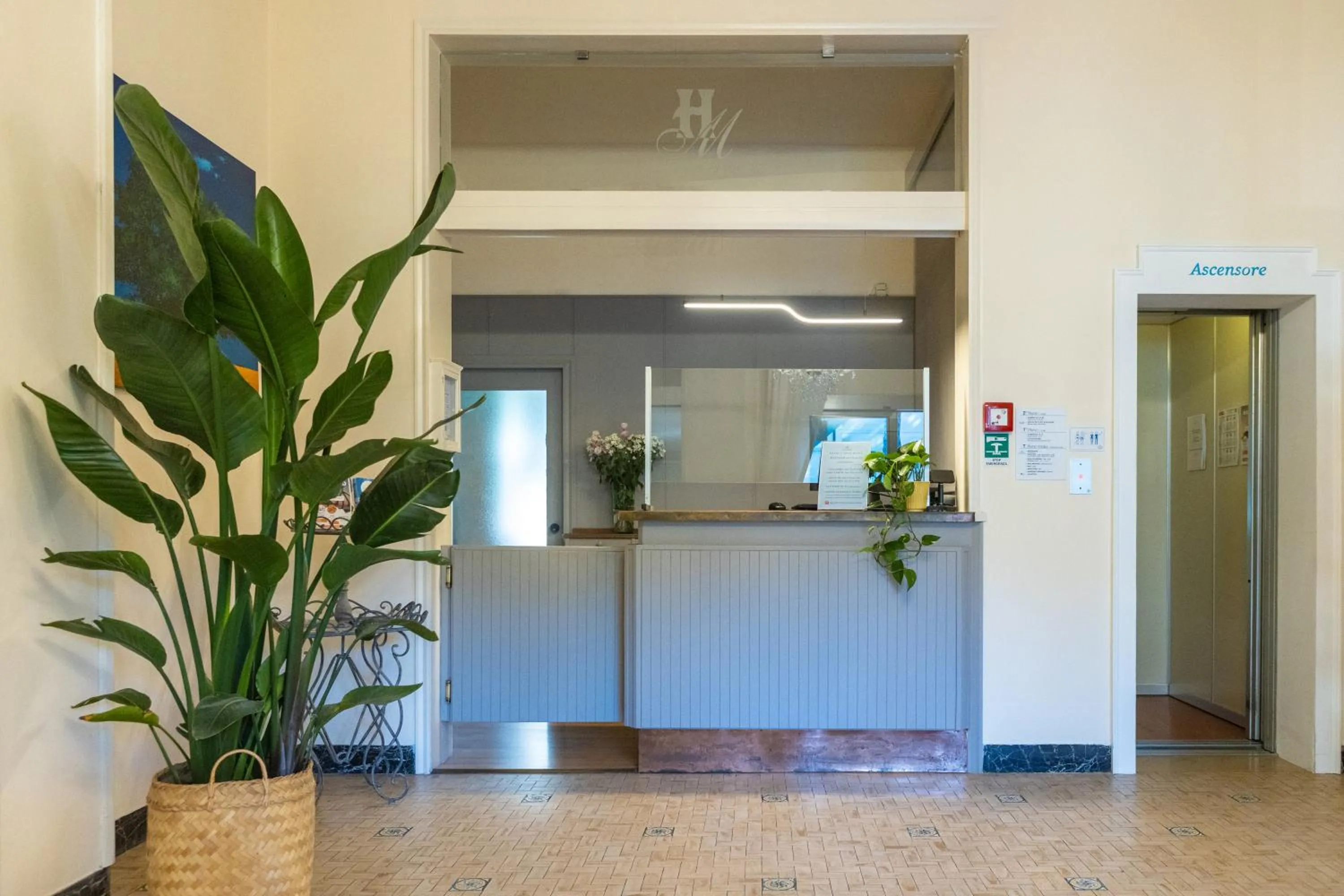 Lobby or reception in Hotel Massimo
