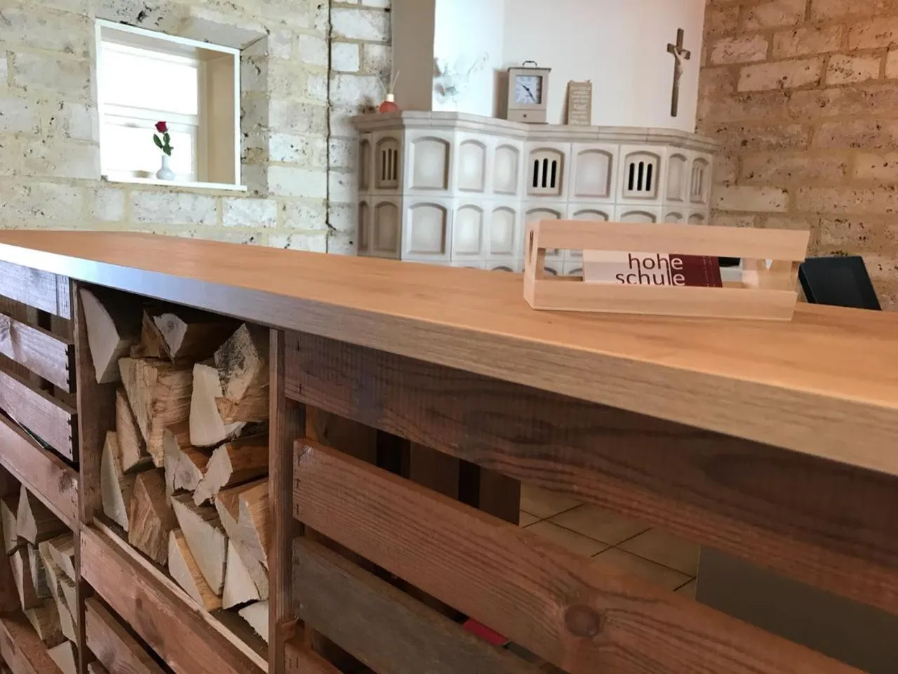 Lobby or reception in Hotel Hohe Schule