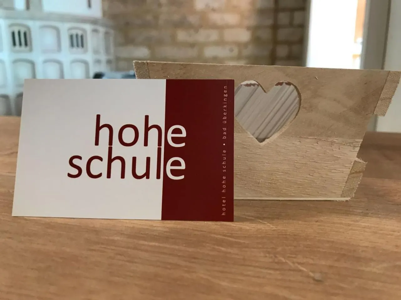 Property logo or sign in Hotel Hohe Schule