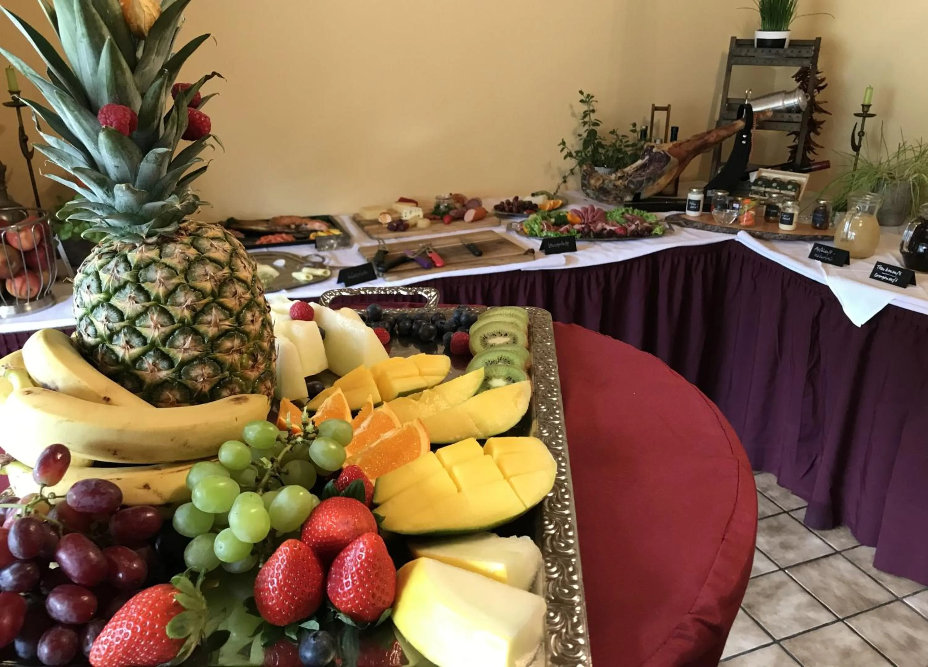 Food and drinks in Hotel Hoxter Am Jakobsweg