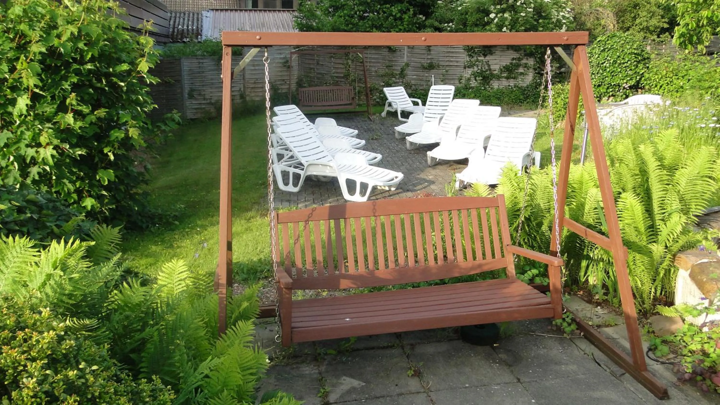 Patio in Hotel Hoxter Am Jakobsweg