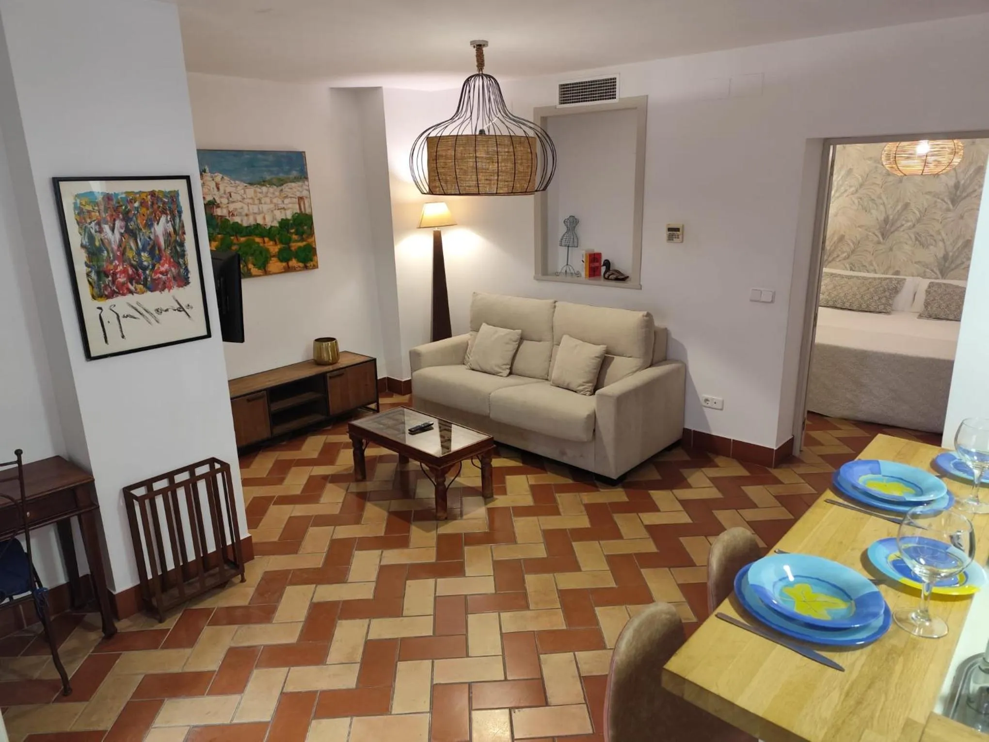 Living room in Apartamentos Boutique Vida