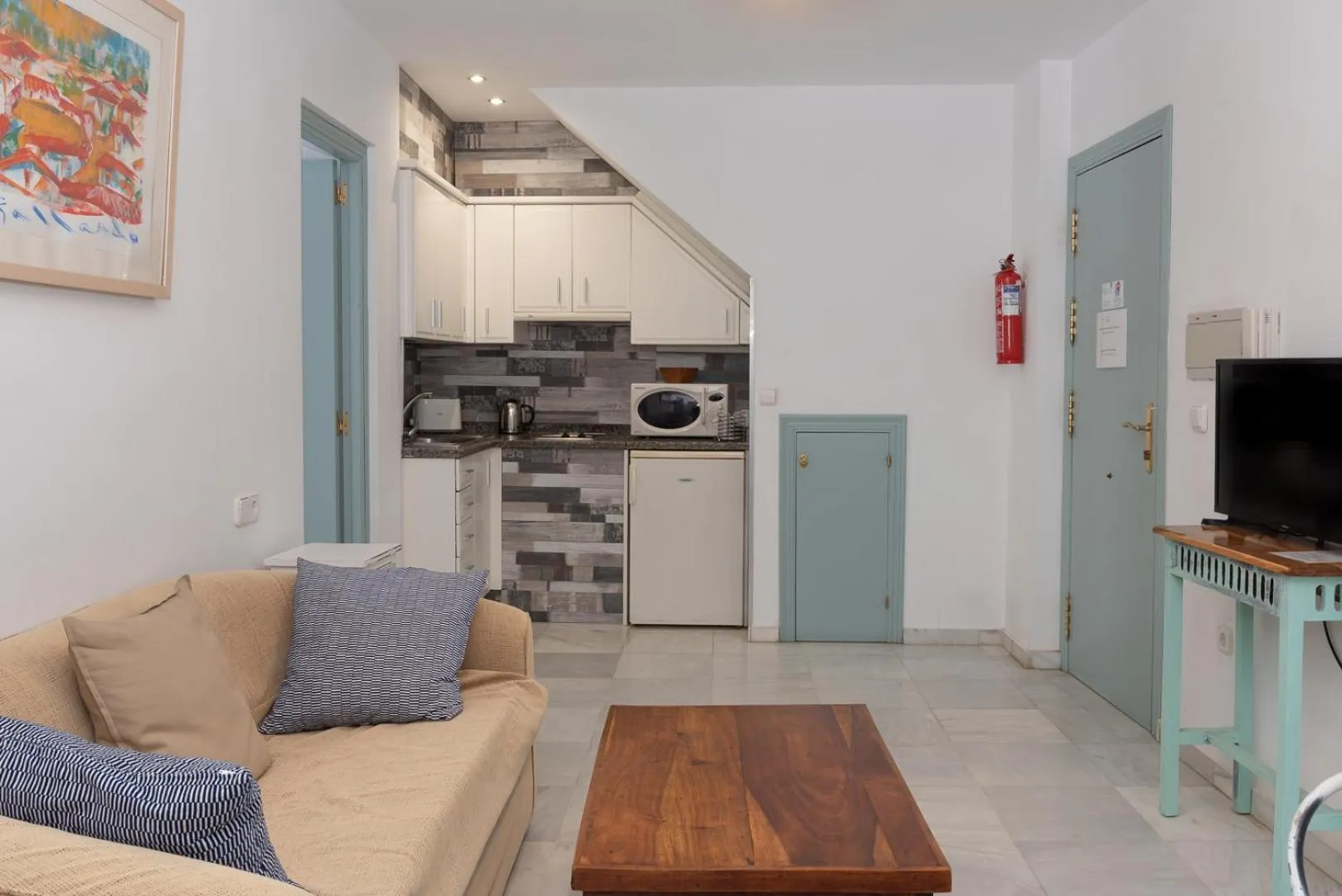 Living room in Apartamentos Boutique Vida