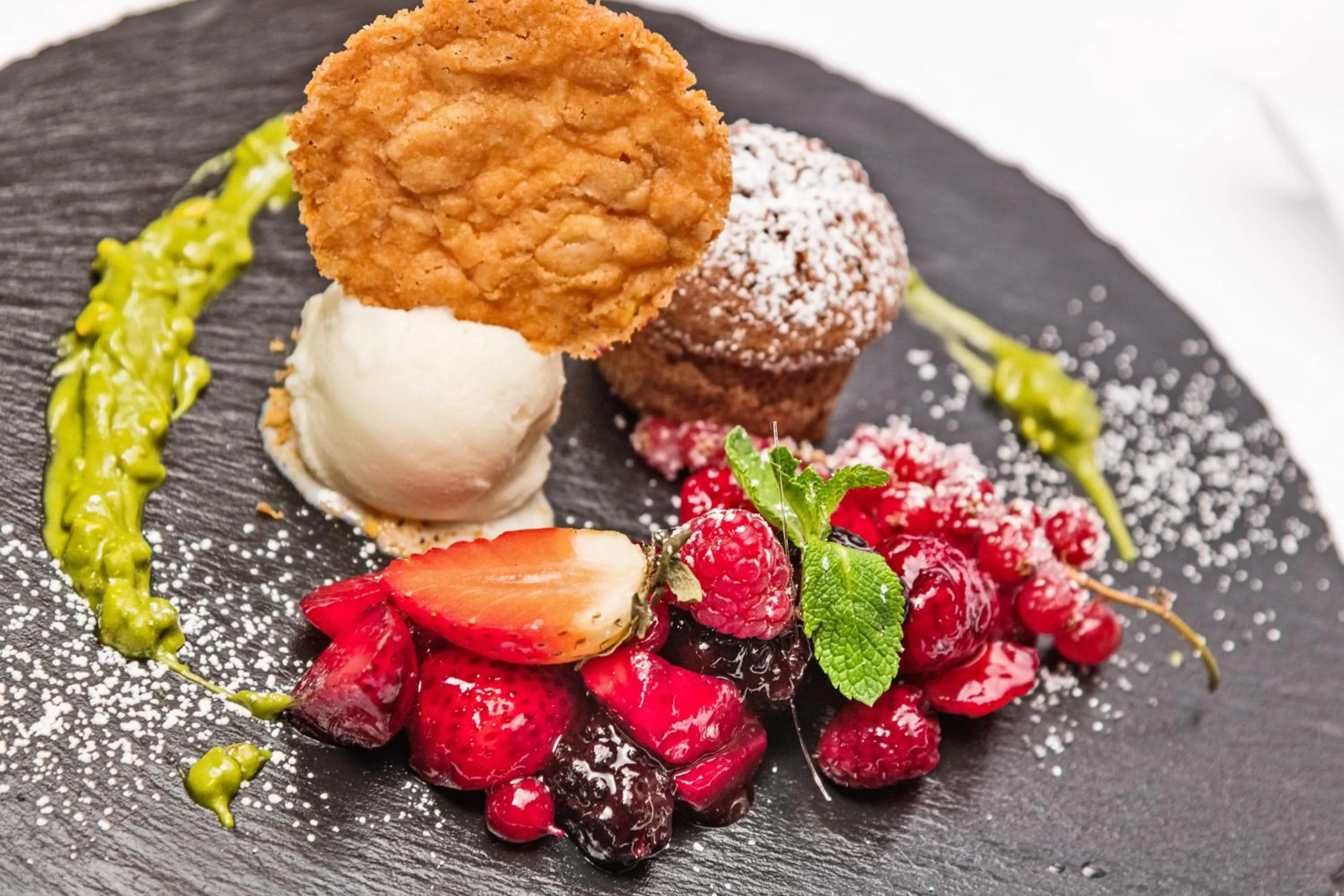 Food in Hotel Villa Monica