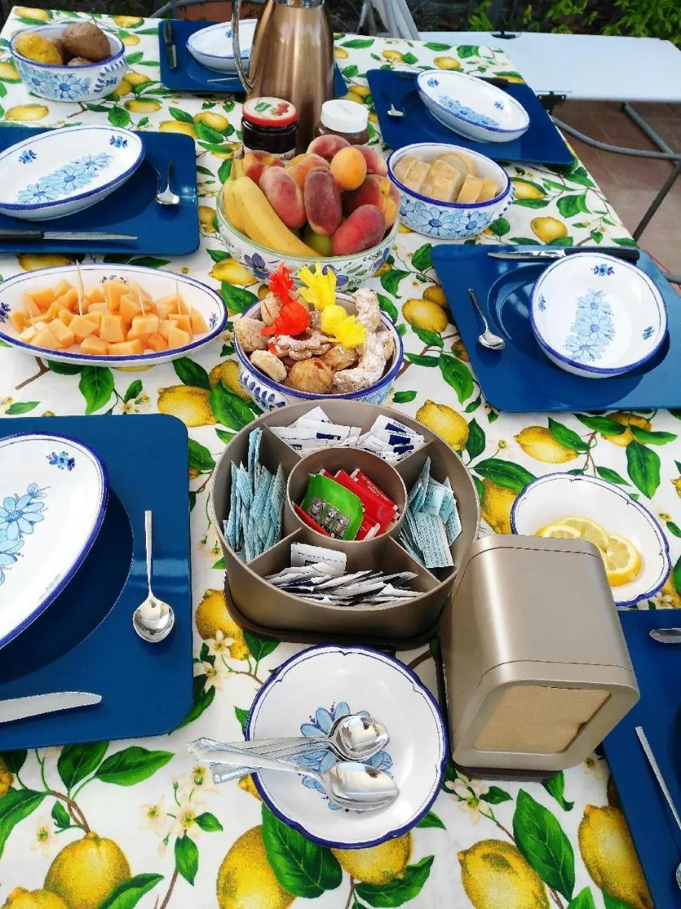 Breakfast in B&B Glamping Semaforo Capo Sperone