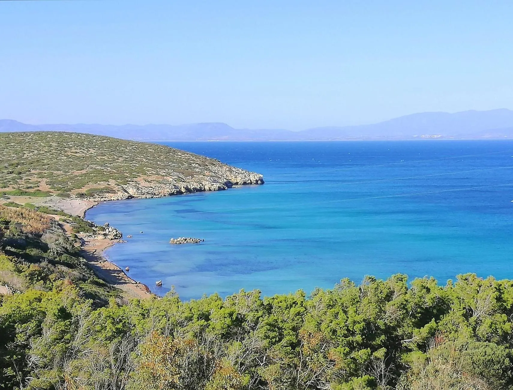 Beach in B&B Glamping Semaforo Capo Sperone