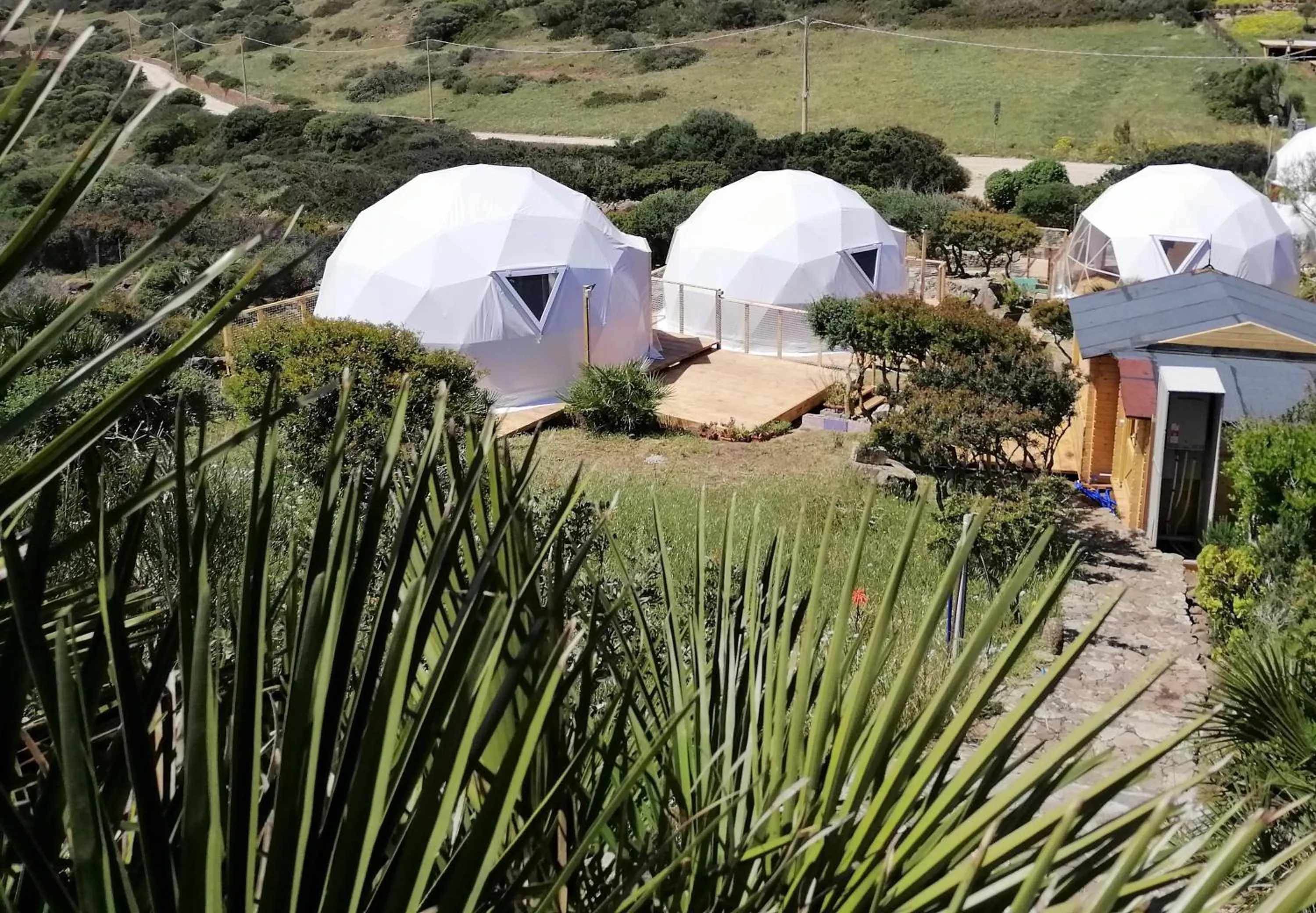 Property building in B&B Glamping Semaforo Capo Sperone
