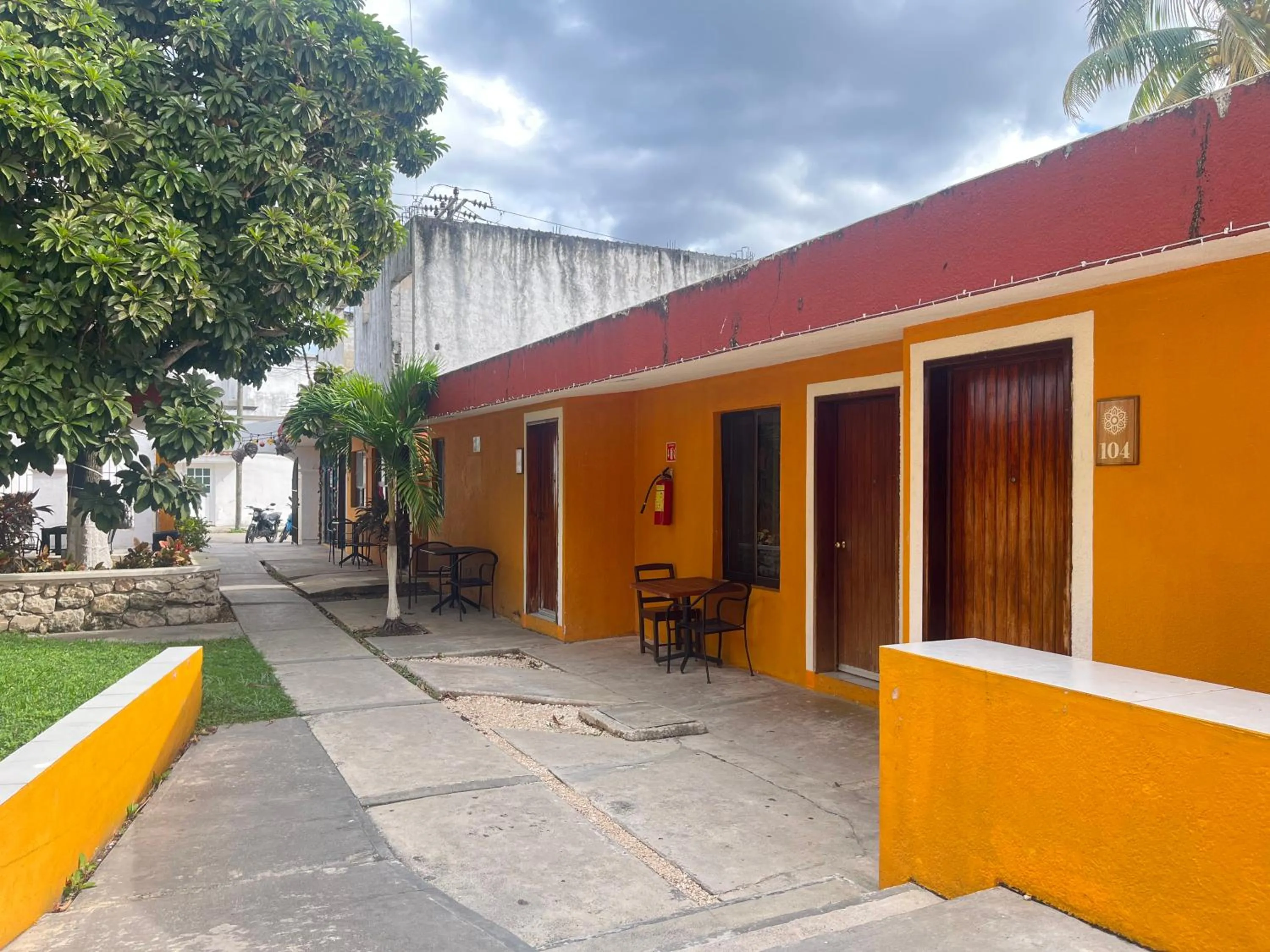 Property building in Hotel Caribe