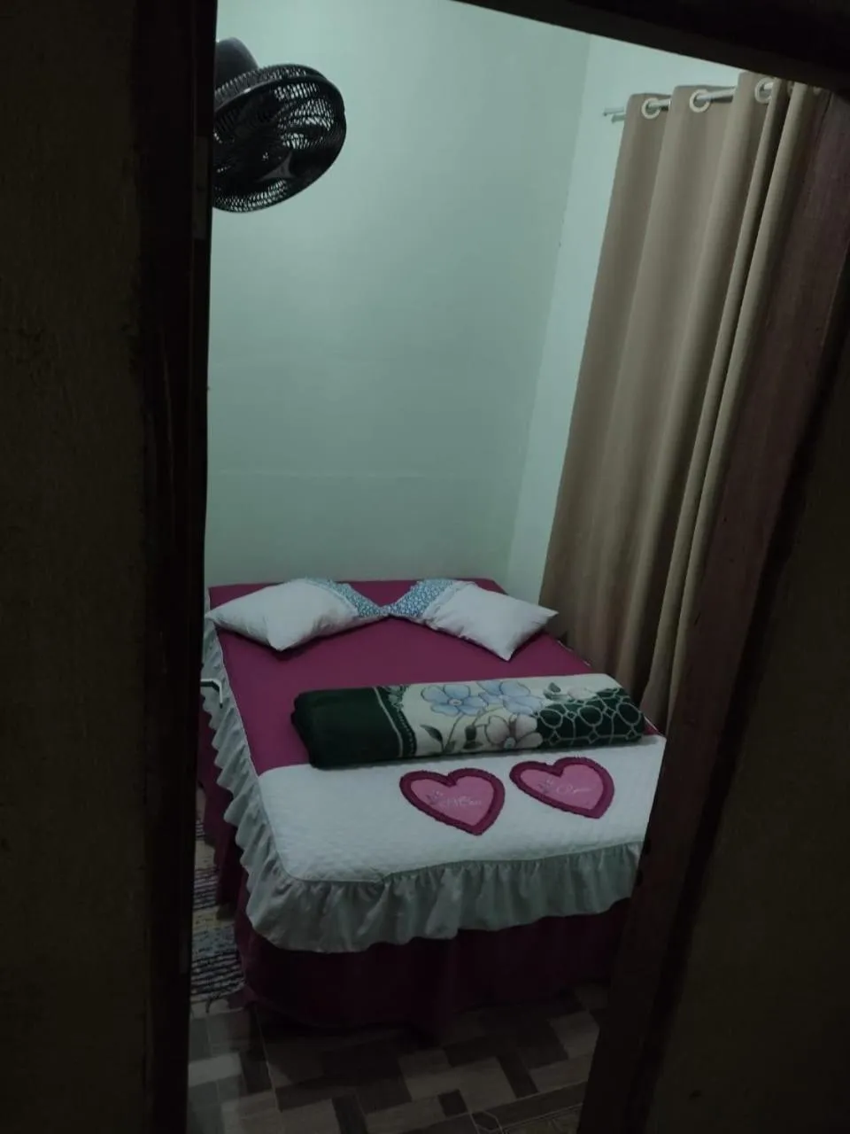 Bed in Pousada Refúgio da Chapada