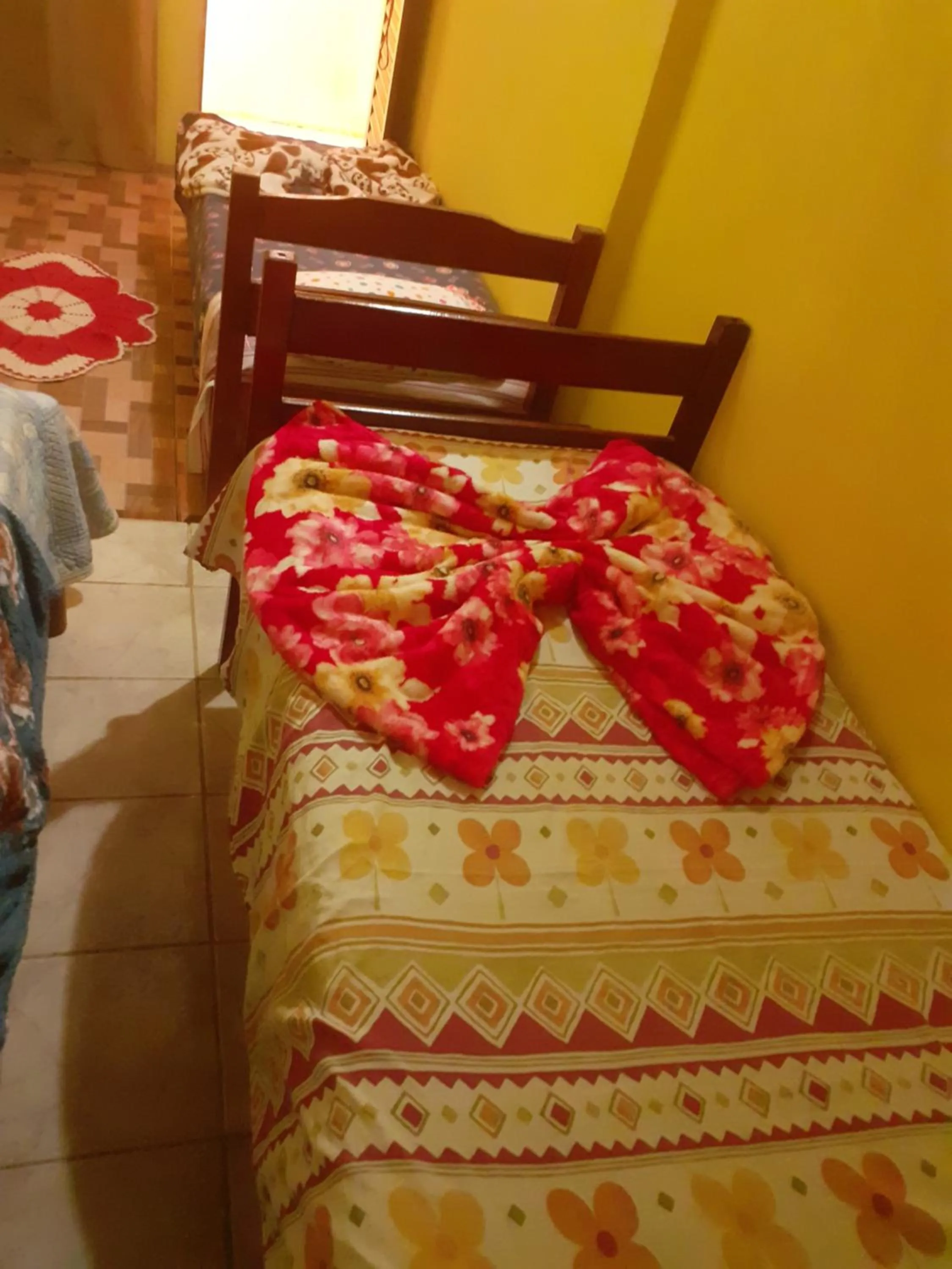 Bed in Pousada Refúgio da Chapada