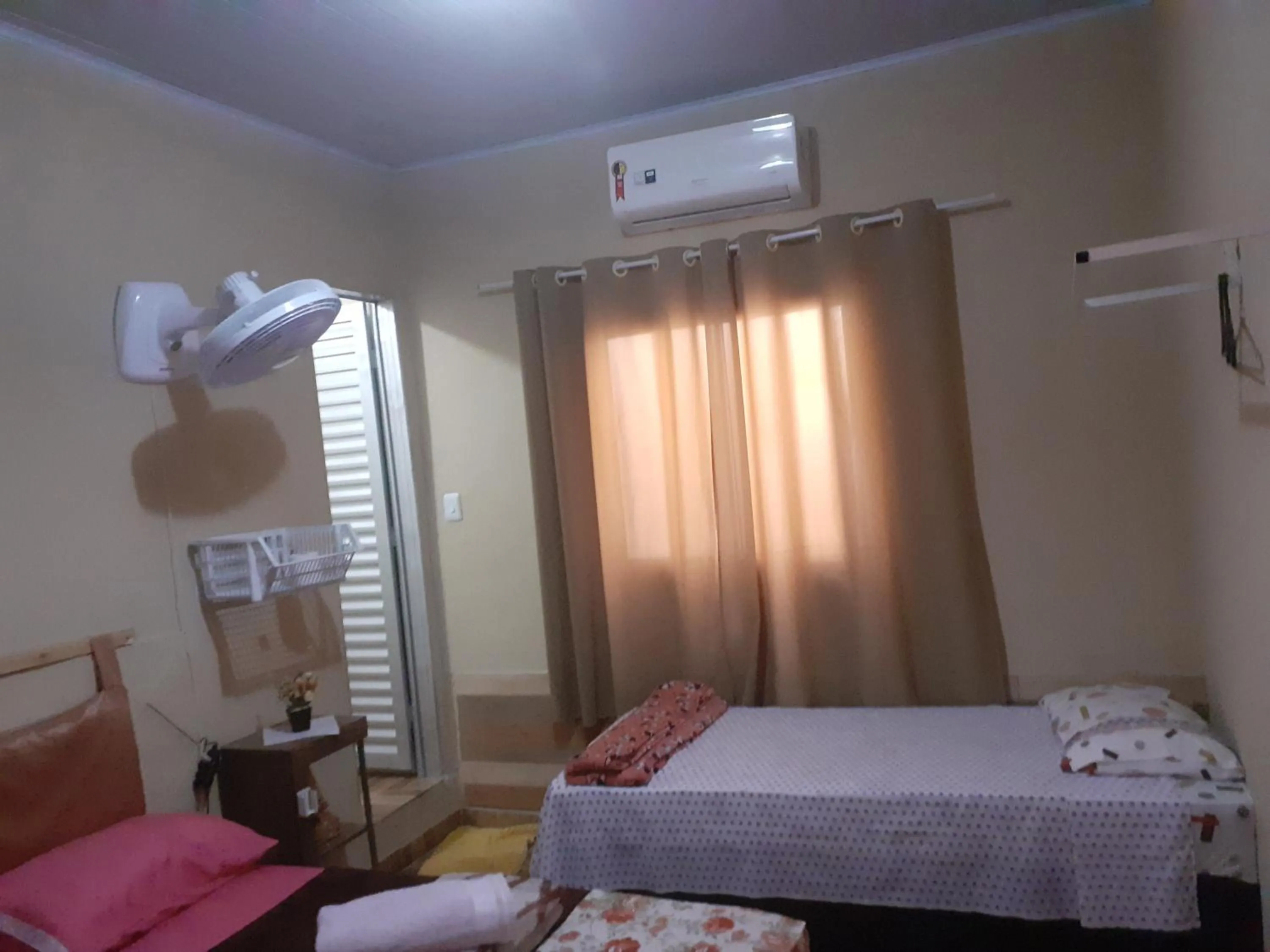 Bed in Pousada Refúgio da Chapada