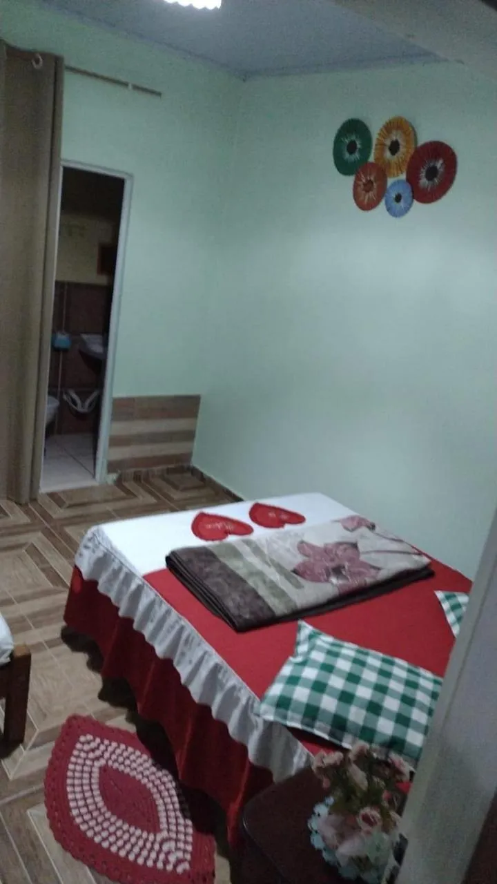 Bed in Pousada Refúgio da Chapada