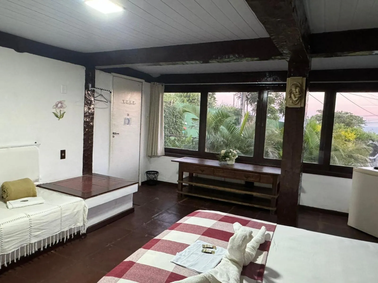 Bed in Pousada Lua Nova Buzios