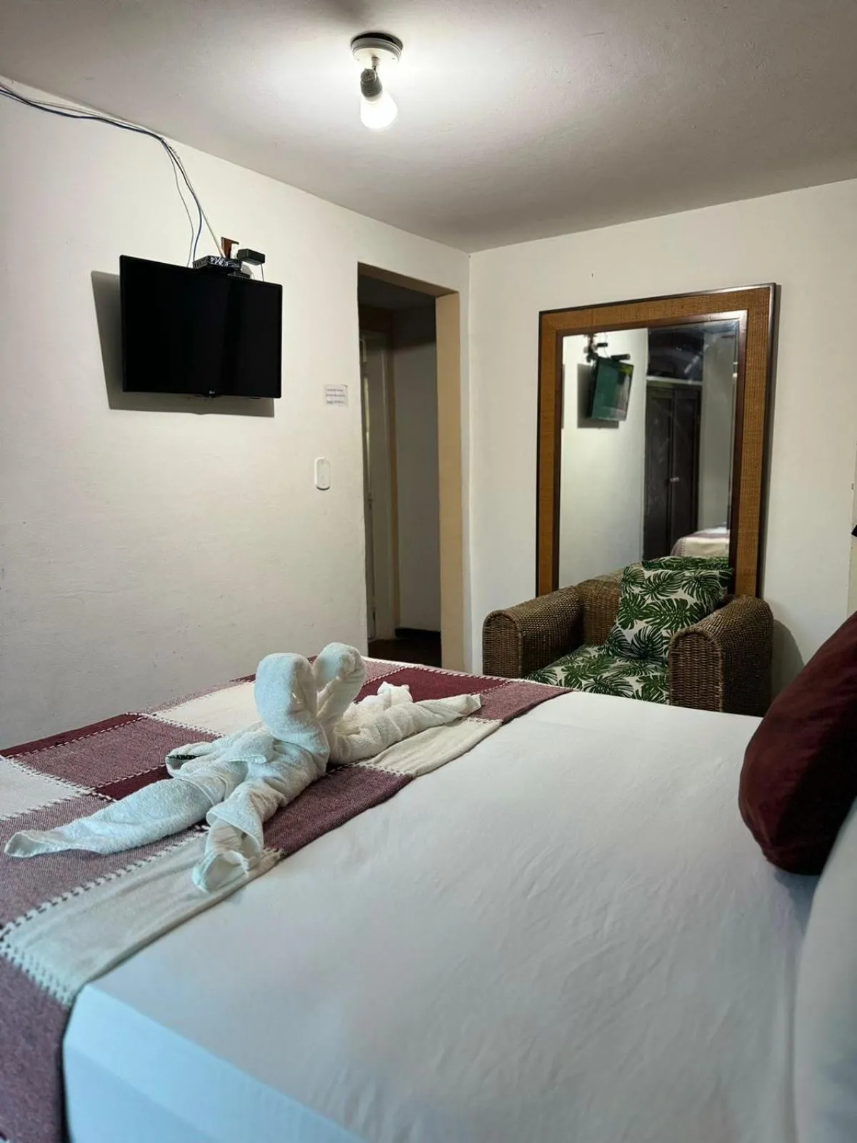 Bed in Pousada Lua Nova Buzios