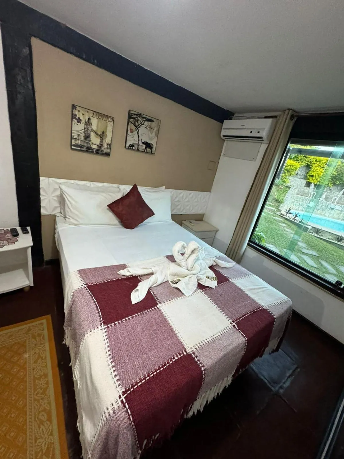 Bed in Pousada Lua Nova Buzios