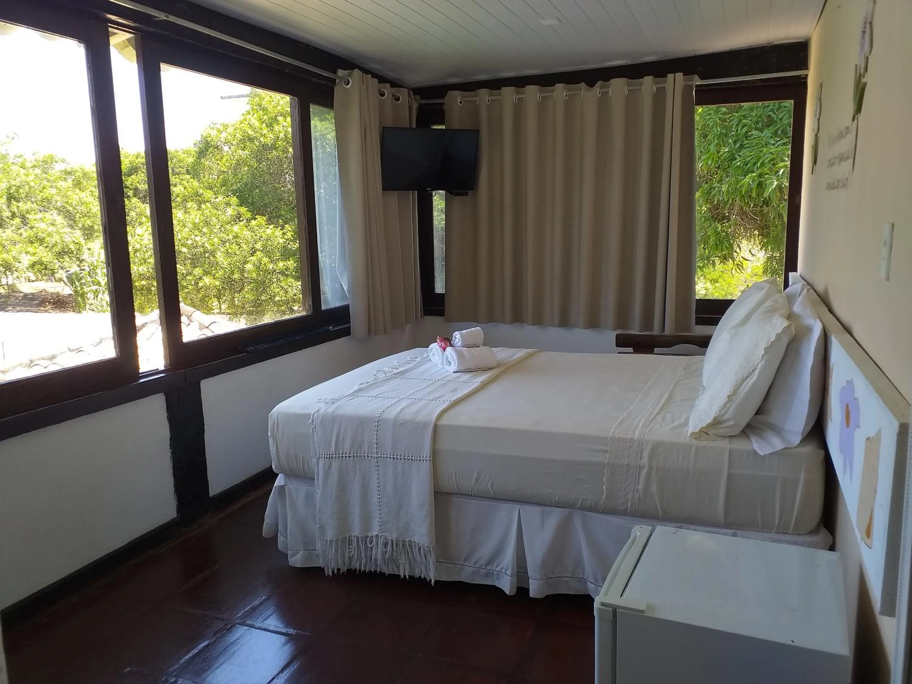 Sea view, Bed in Pousada Lua Nova Buzios