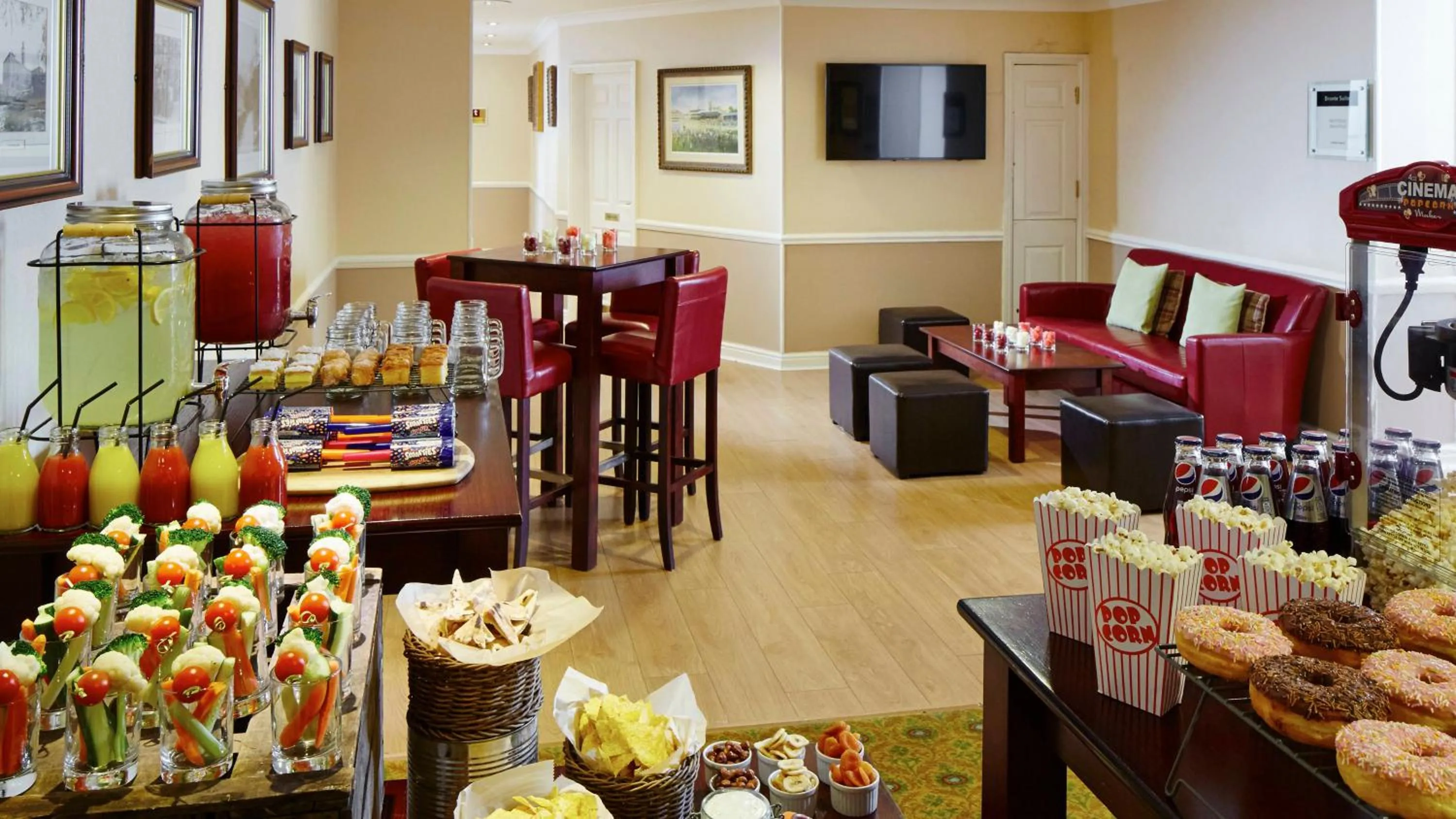 Food and drinks in Hollins Hall Hotel, Golf & Country Club