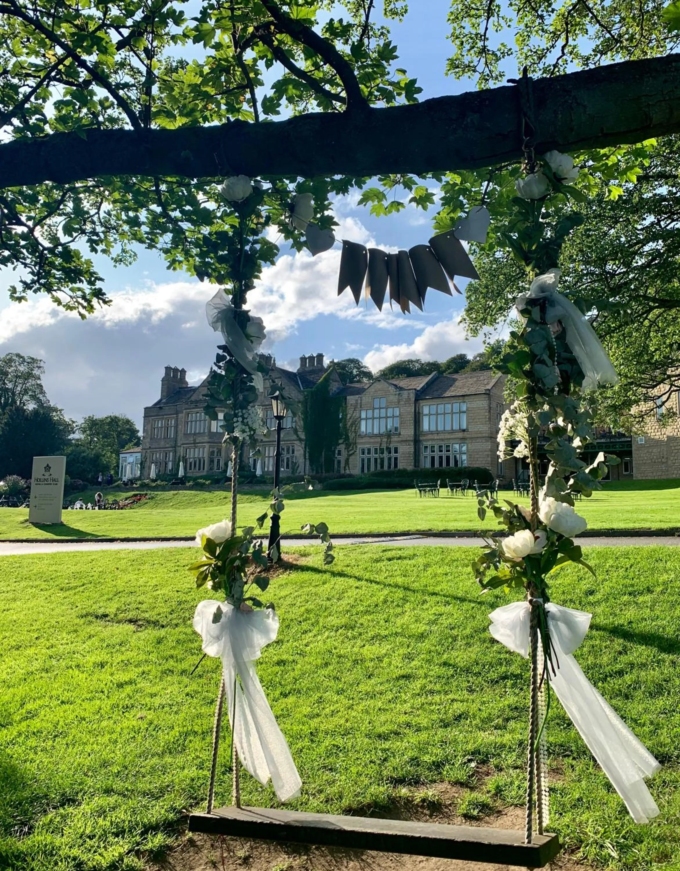 Garden in Hollins Hall Hotel, Golf & Country Club