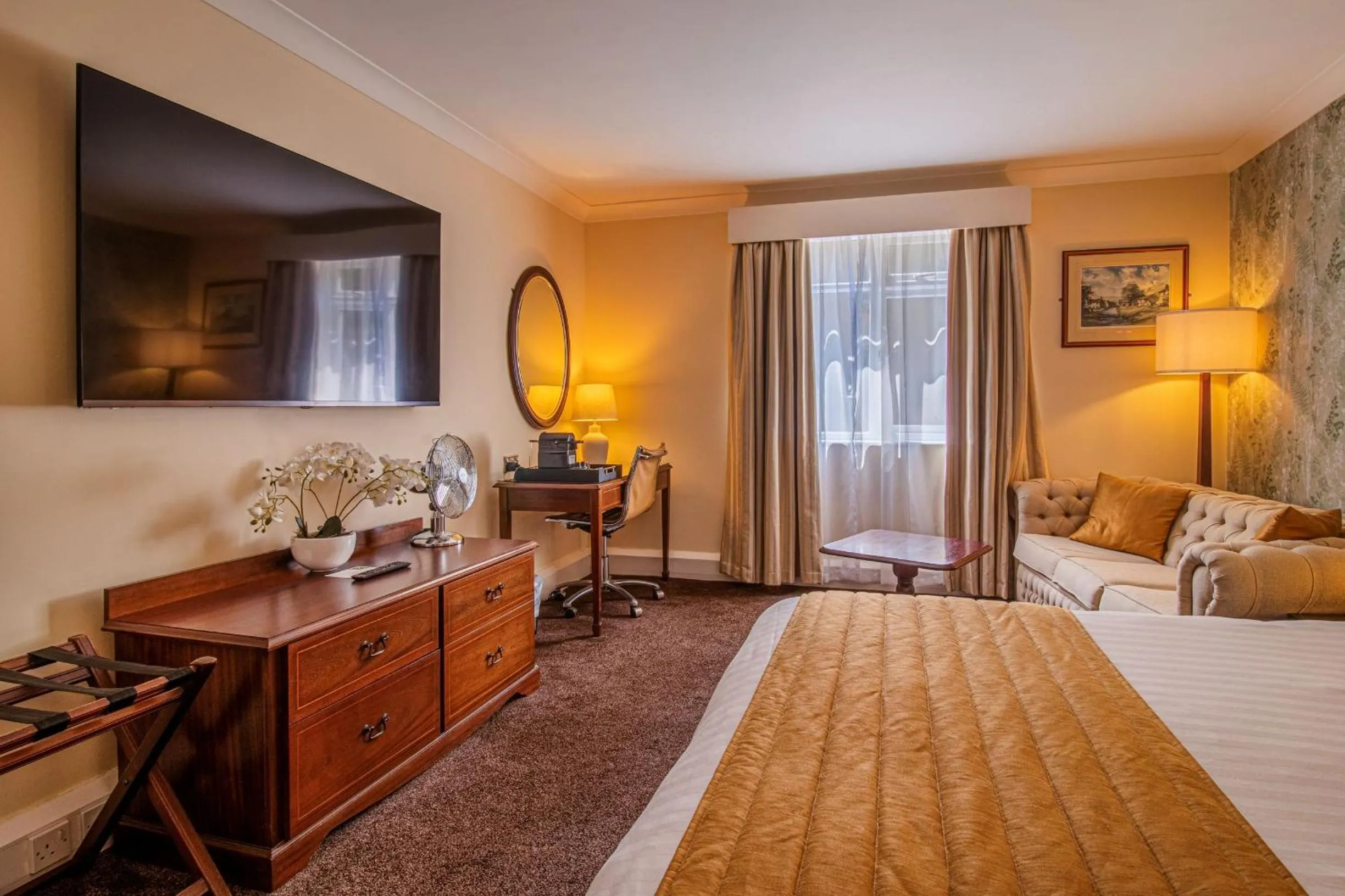 Bedroom, Bed in Hollins Hall Hotel, Golf & Country Club