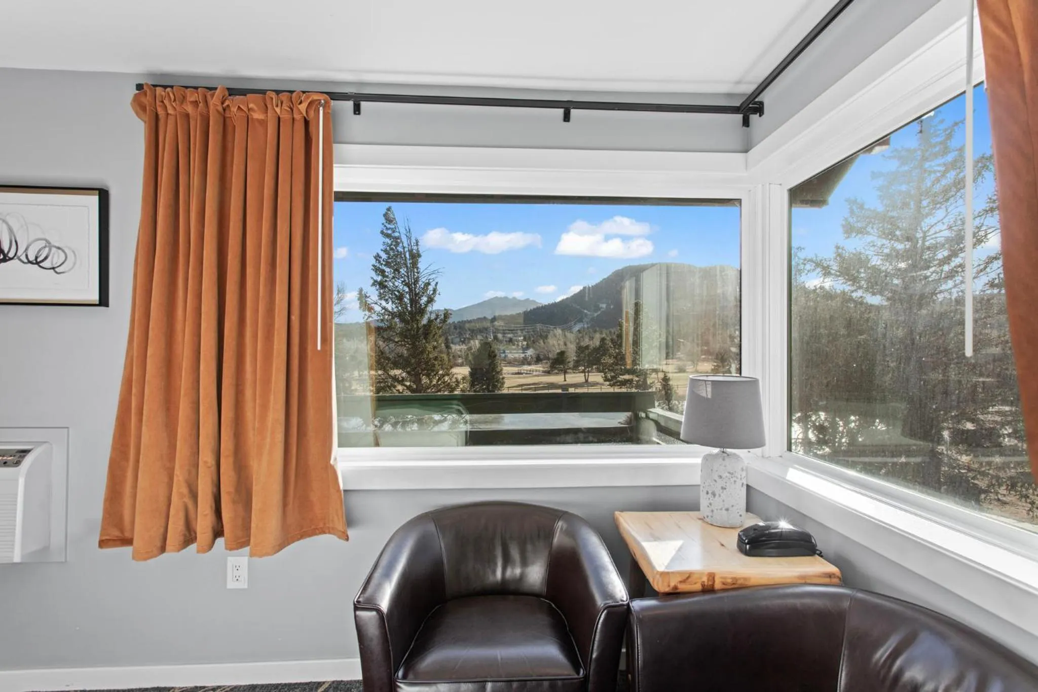 Natural landscape in Discovery Lodge