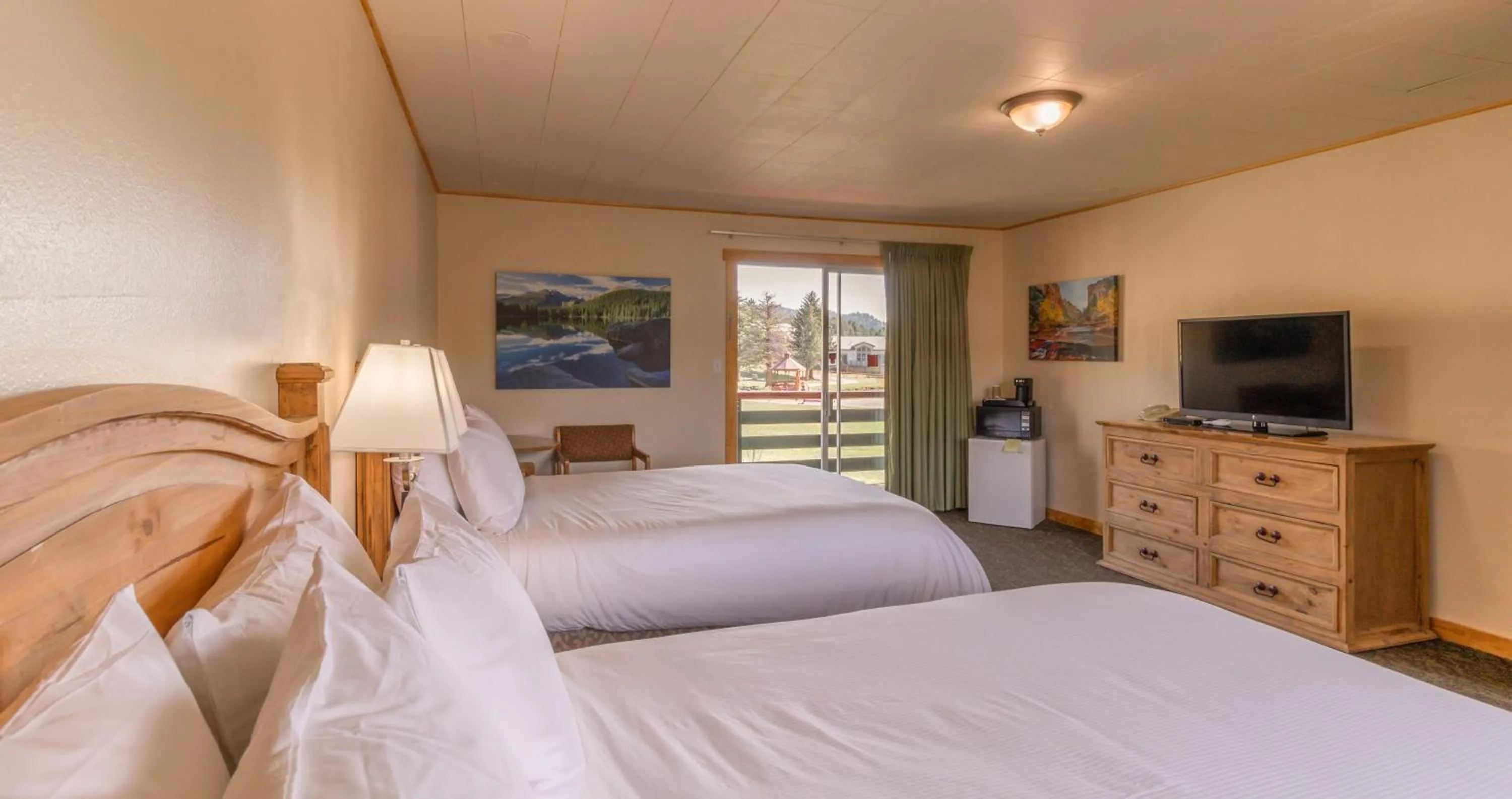 Photo of the whole room, Bed in Discovery Lodge